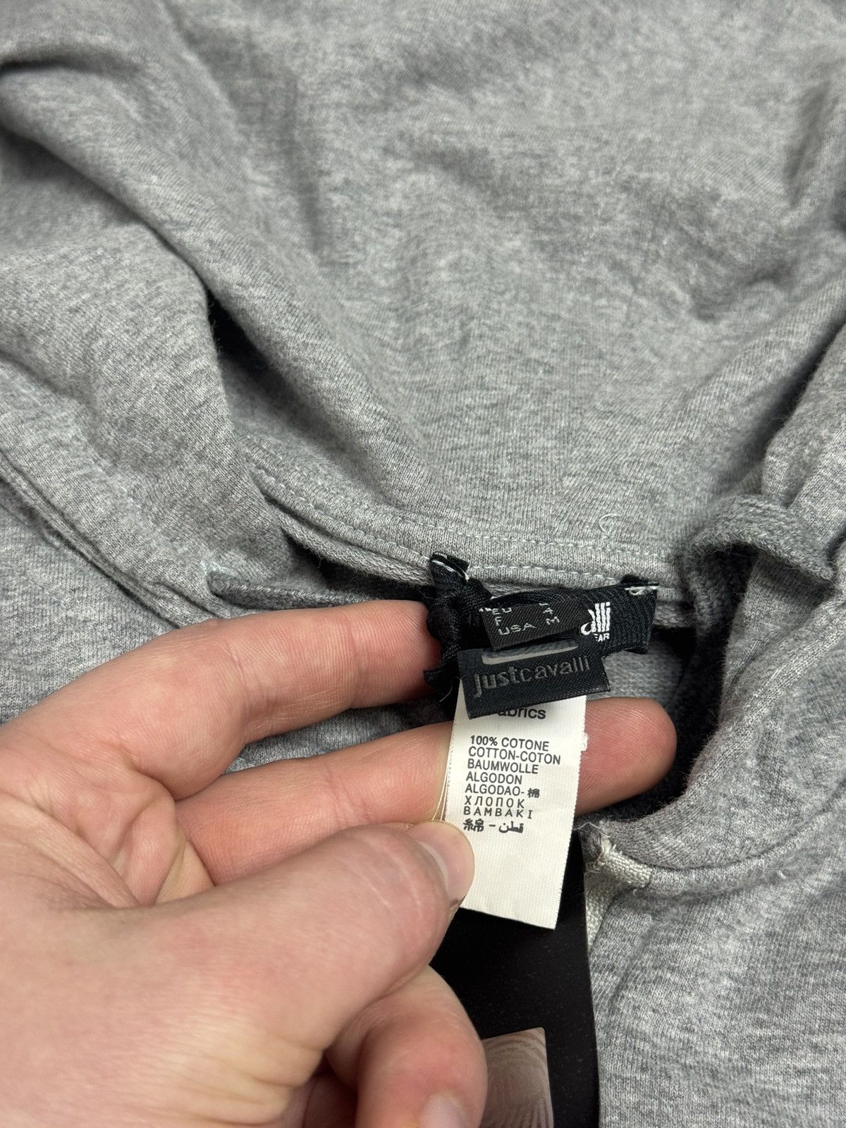 Just Cavalli × Roberto Cavalli × Vintage NEW Just cavali zip hoodie oversized Size US M / EU 48-50 / 2 - 7 Thumbnail