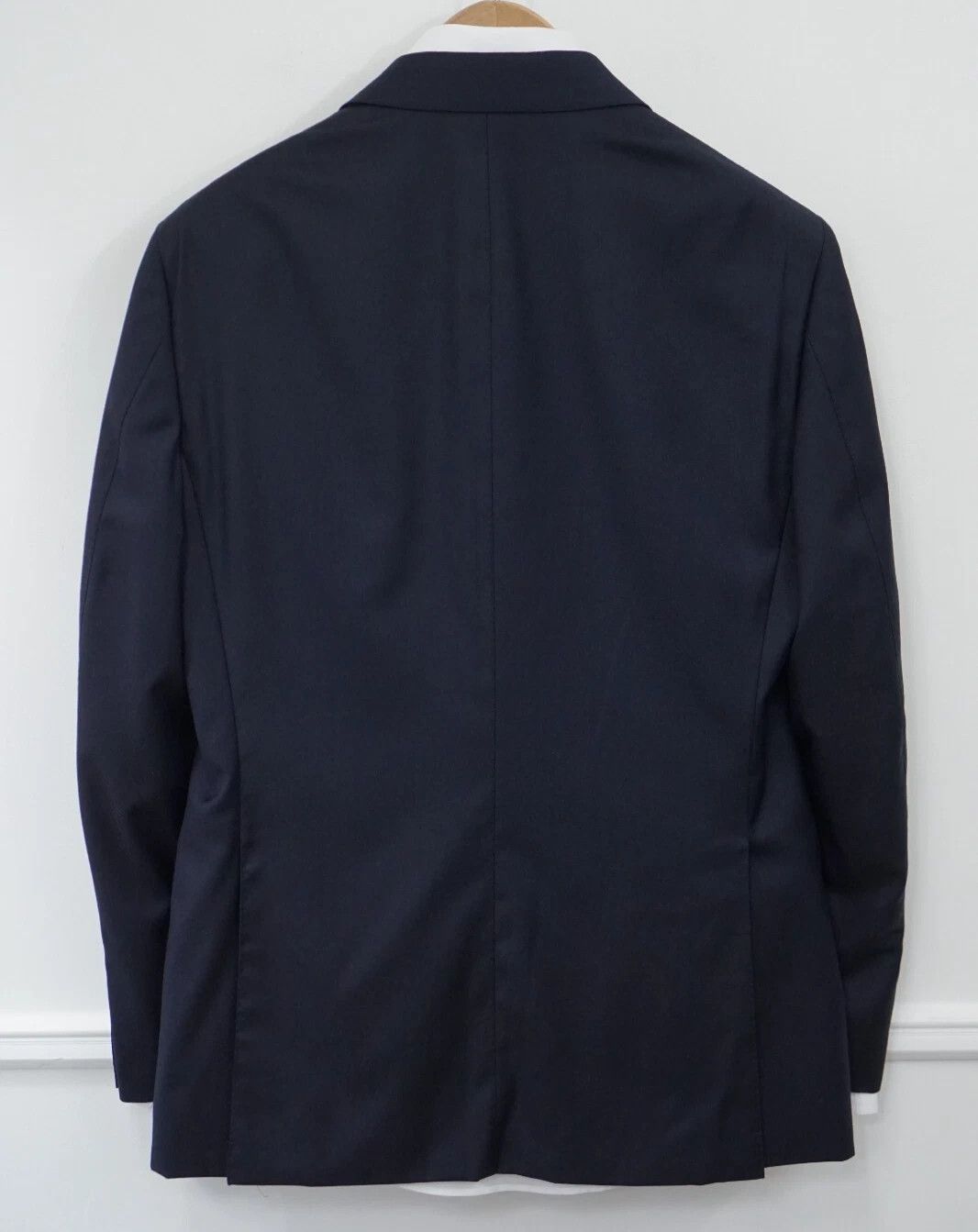 Suitsupply Men Suitsupply Blazer NapolI REDA Wool Navy Regular Fit US44 Size 44R - 2 Thumbnail