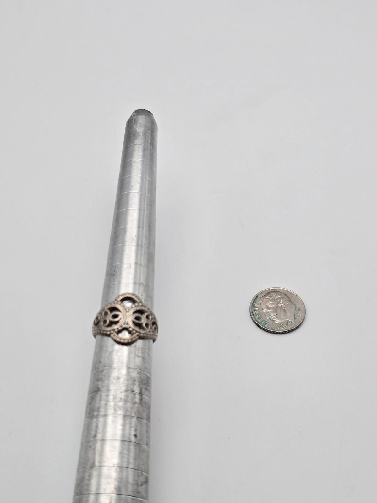 Other Vintage Uncas Sterling Silver Ring Size 5 Mid-Century Ring Size ONE SIZE - 7 Thumbnail