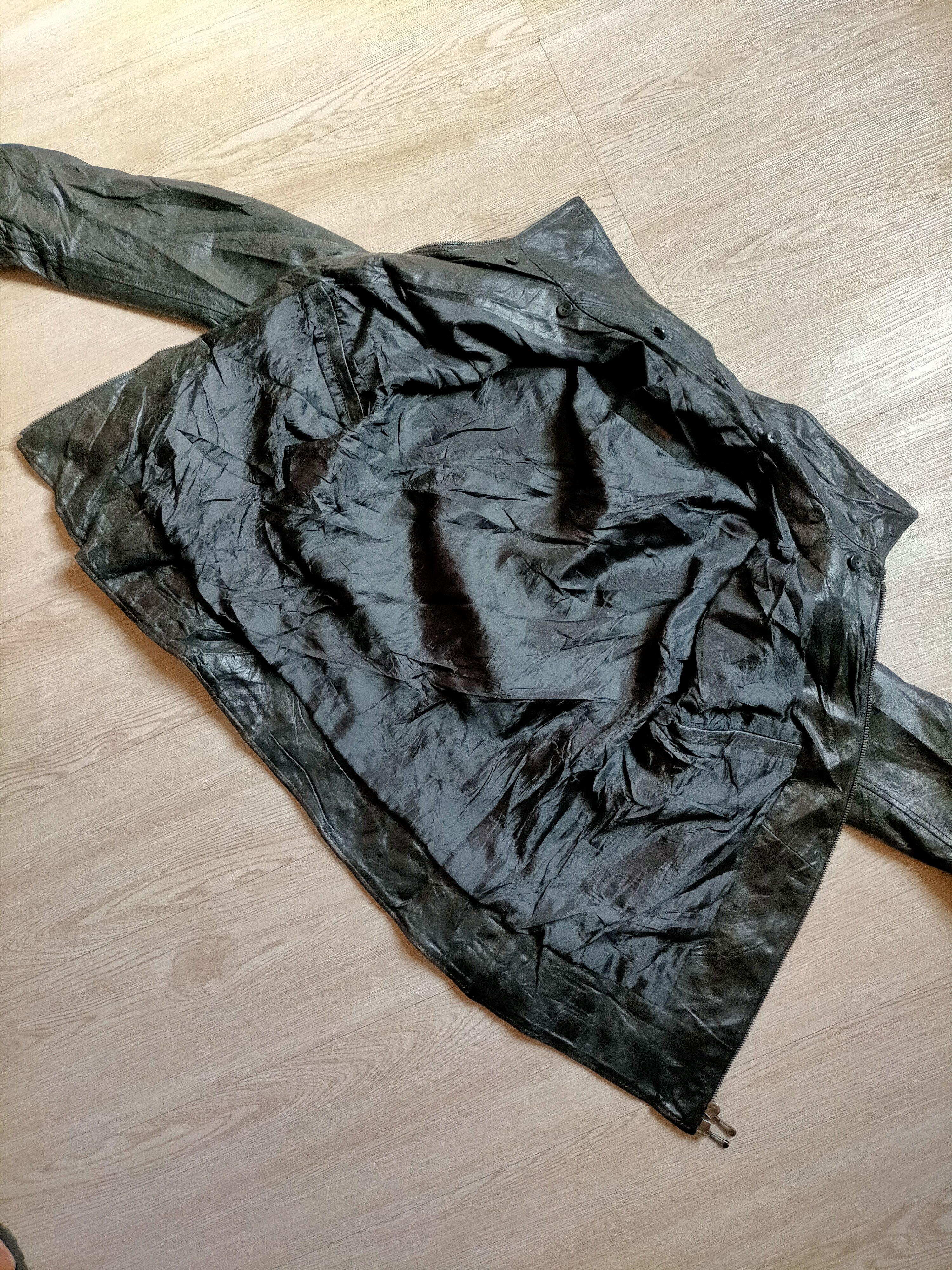 Tete Homme Tete Homme Issey Miyake Vintage Leather Ramones Jacket Size US M / EU 48-50 / 2 - 13 Thumbnail