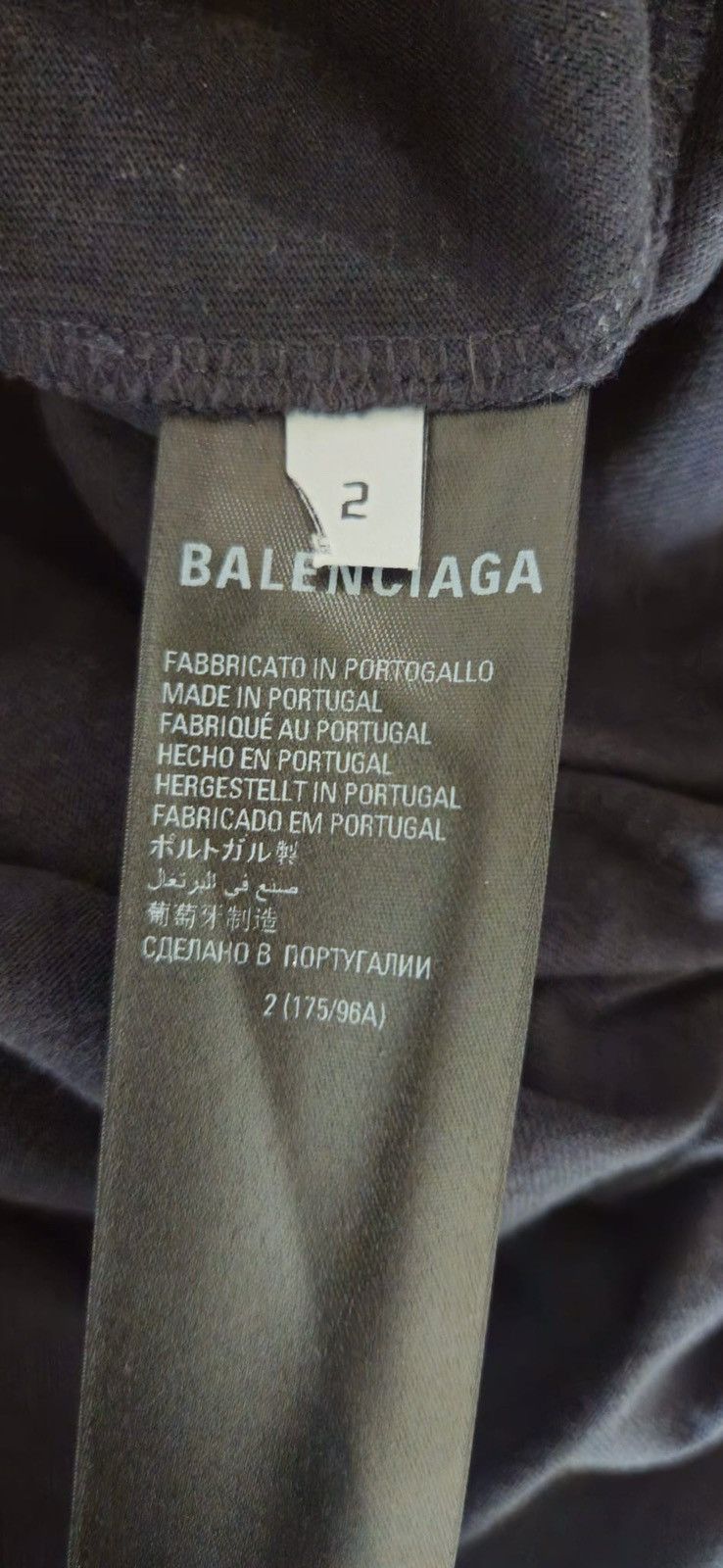 Balenciaga T-shirt Balenciaga noir Rock and Roll Size US L / EU 52-54 / 3 - 12 Thumbnail