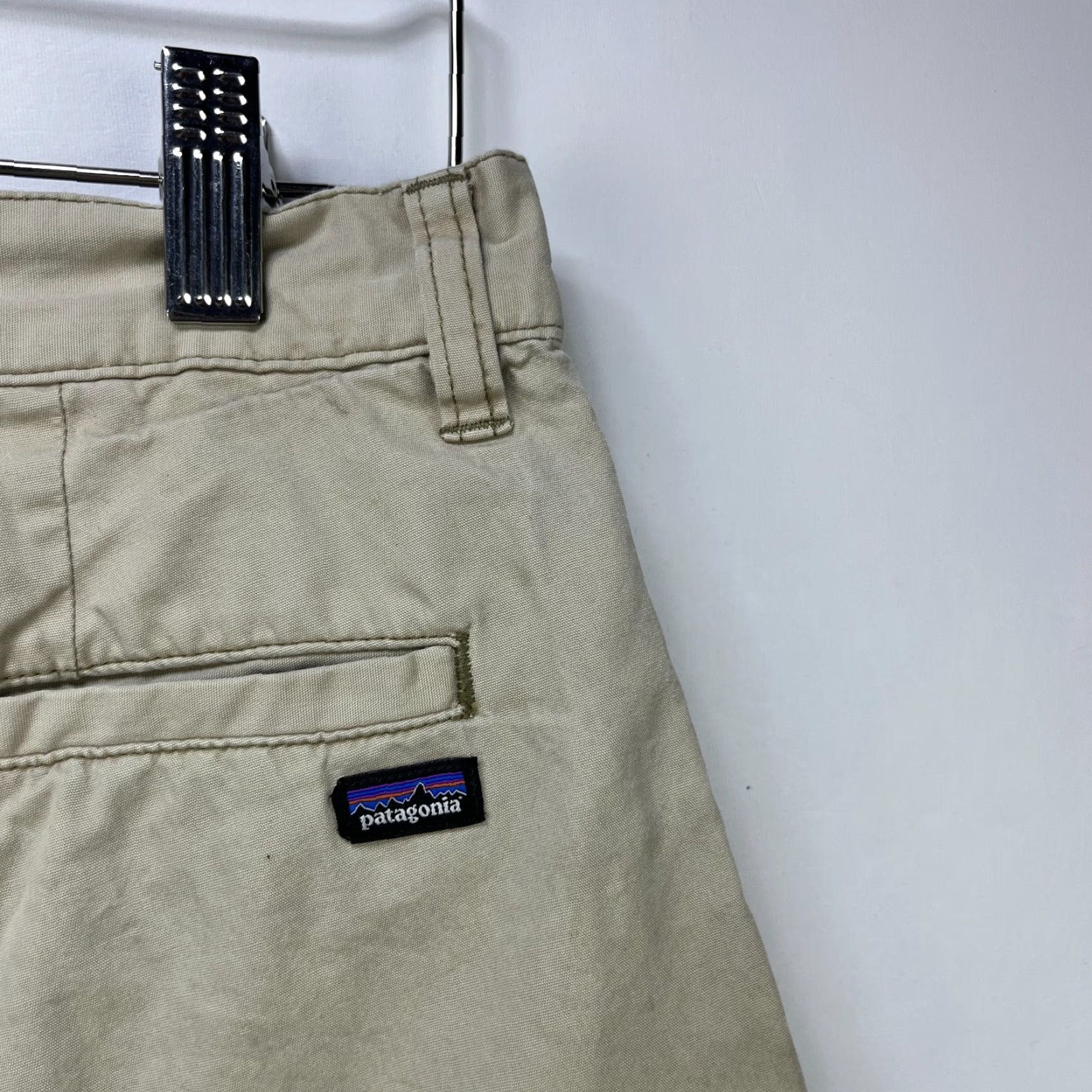 Patagonia VINTAGE Patagonia Organic Cotton Shorts Men 32 Beige Shorts Mens 32 Patagonia Cotton Casual Vintage Size US 32 / EU 48 - 3 Thumbnail