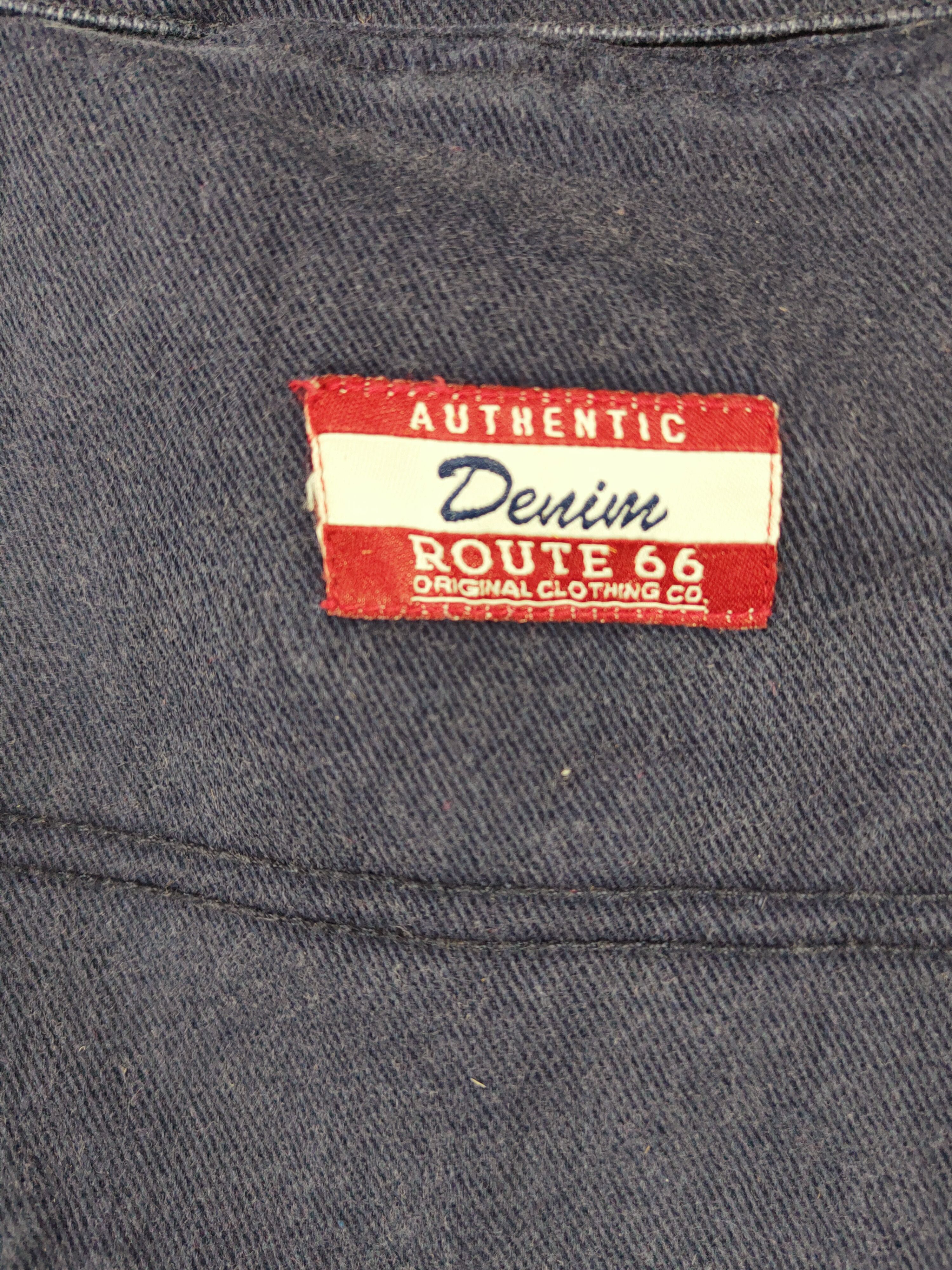 Japanese Brand × Route 66 × Vintage Route 66 Dark Blue Overalls Jumpsuits #S2733 Size 36" / US 14 / IT 50 - 16 Thumbnail