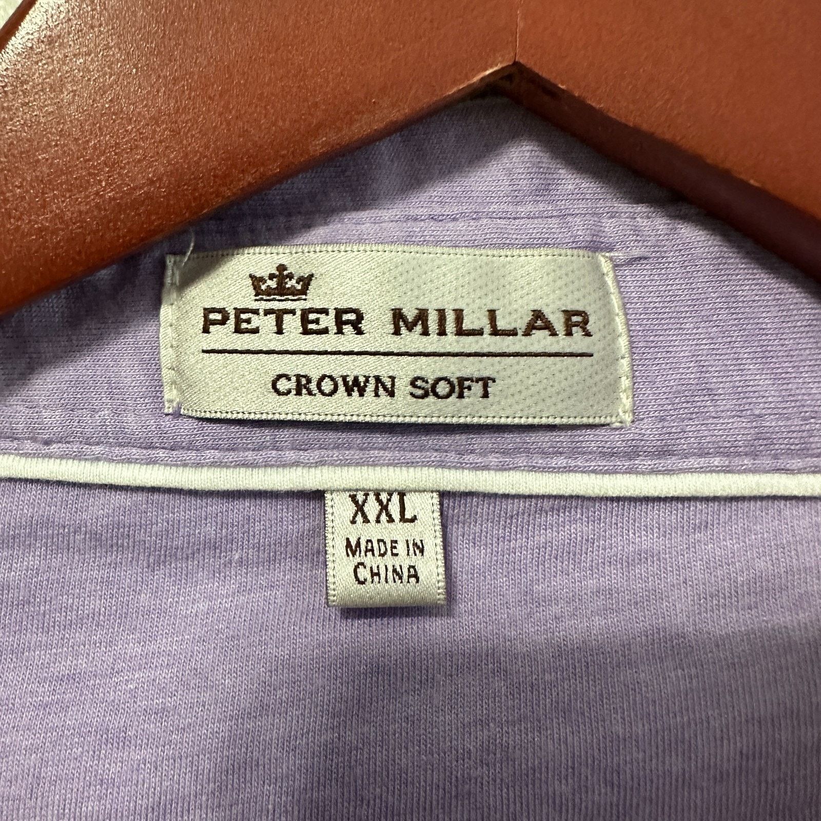 Peter Millar Peter Millar Crown Soft Masters Polo Short Sleeve Pink XXL Size US XXL / EU 58 / 5 - 3 Thumbnail