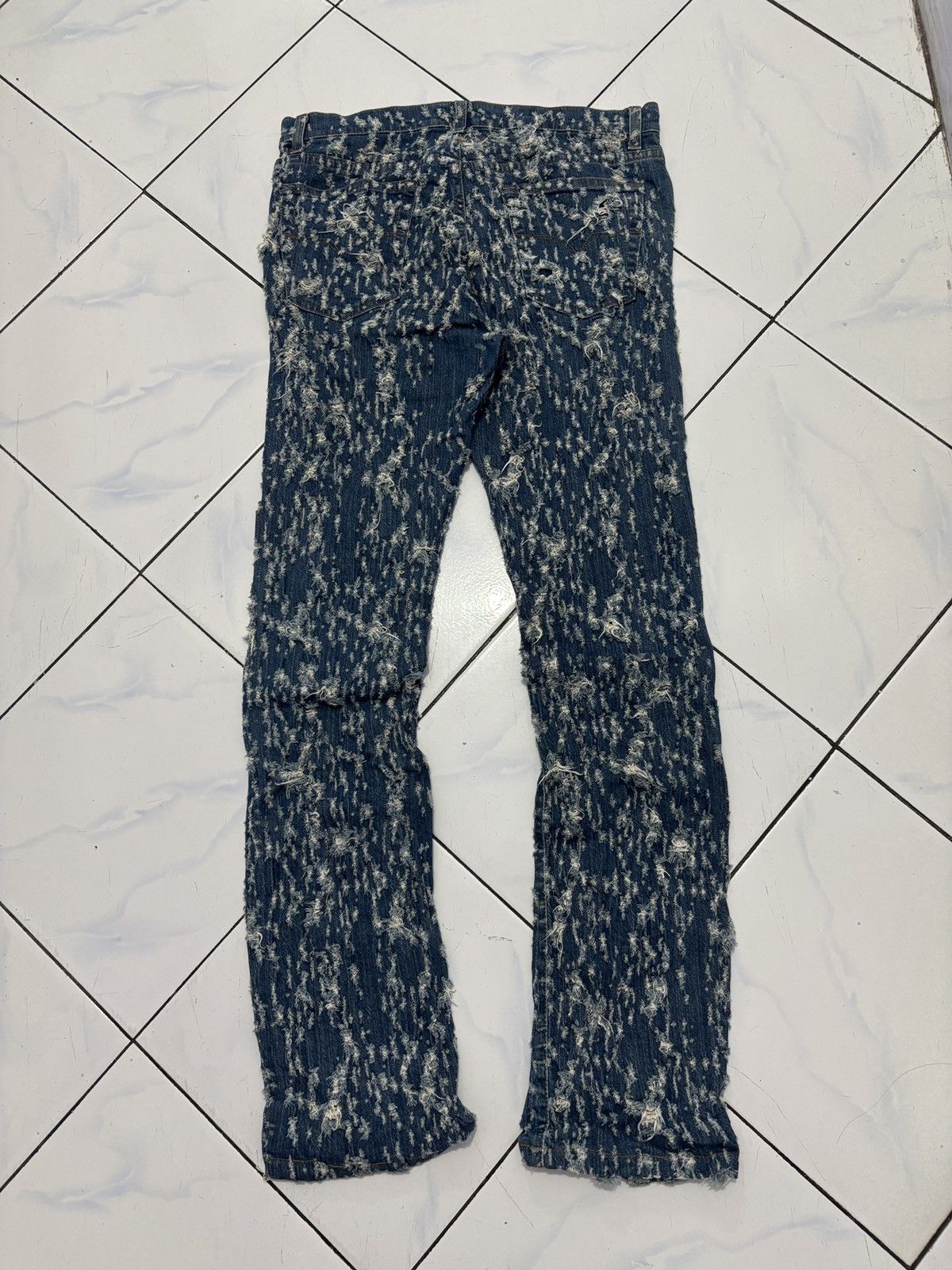 Versace Jeans Couture × Vintage Versace Longpants Fullcracky Size US 34 / EU 50 - 9 Thumbnail