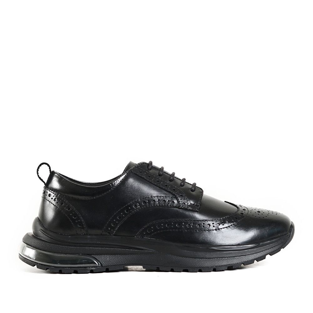 Leather Romi Black Leather Sneakers Size US 9 / EU 42 - 2 Thumbnail