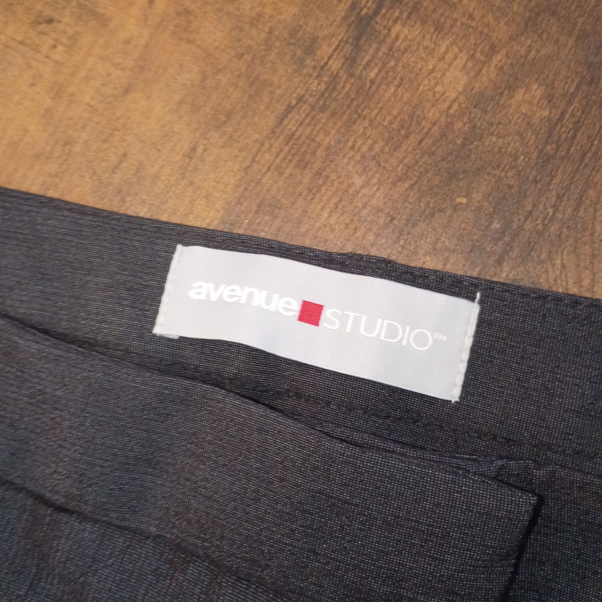 Avenue Avenue Studio Womens Petite Dress Pants Gray Size 26 Flat Fr Size 26" / US 2 / IT 38 - 5 Thumbnail