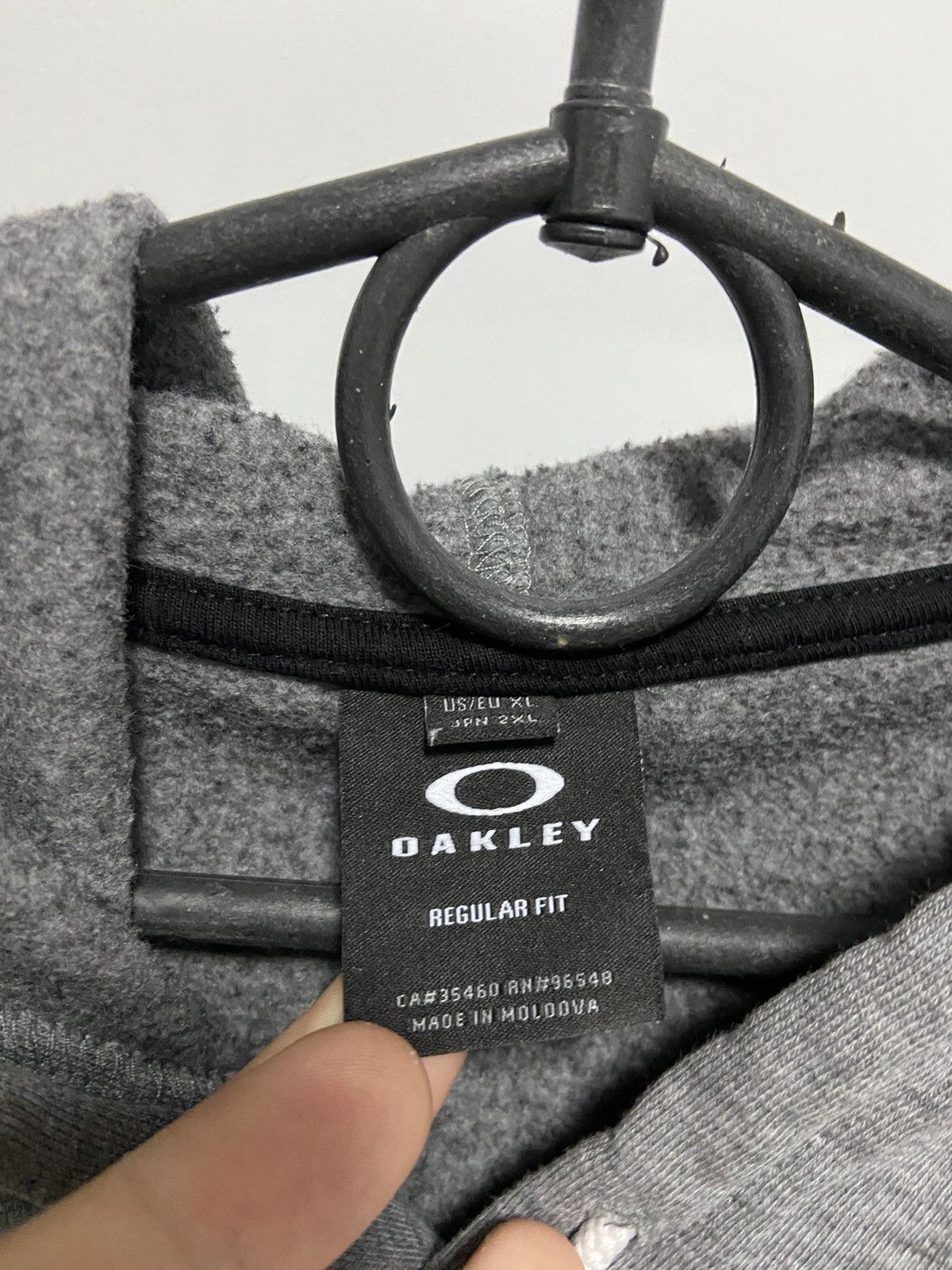 Oakley Oakley Vintage Hoodie Logo skate Size US XL / EU 56 / 4 - 5 Thumbnail