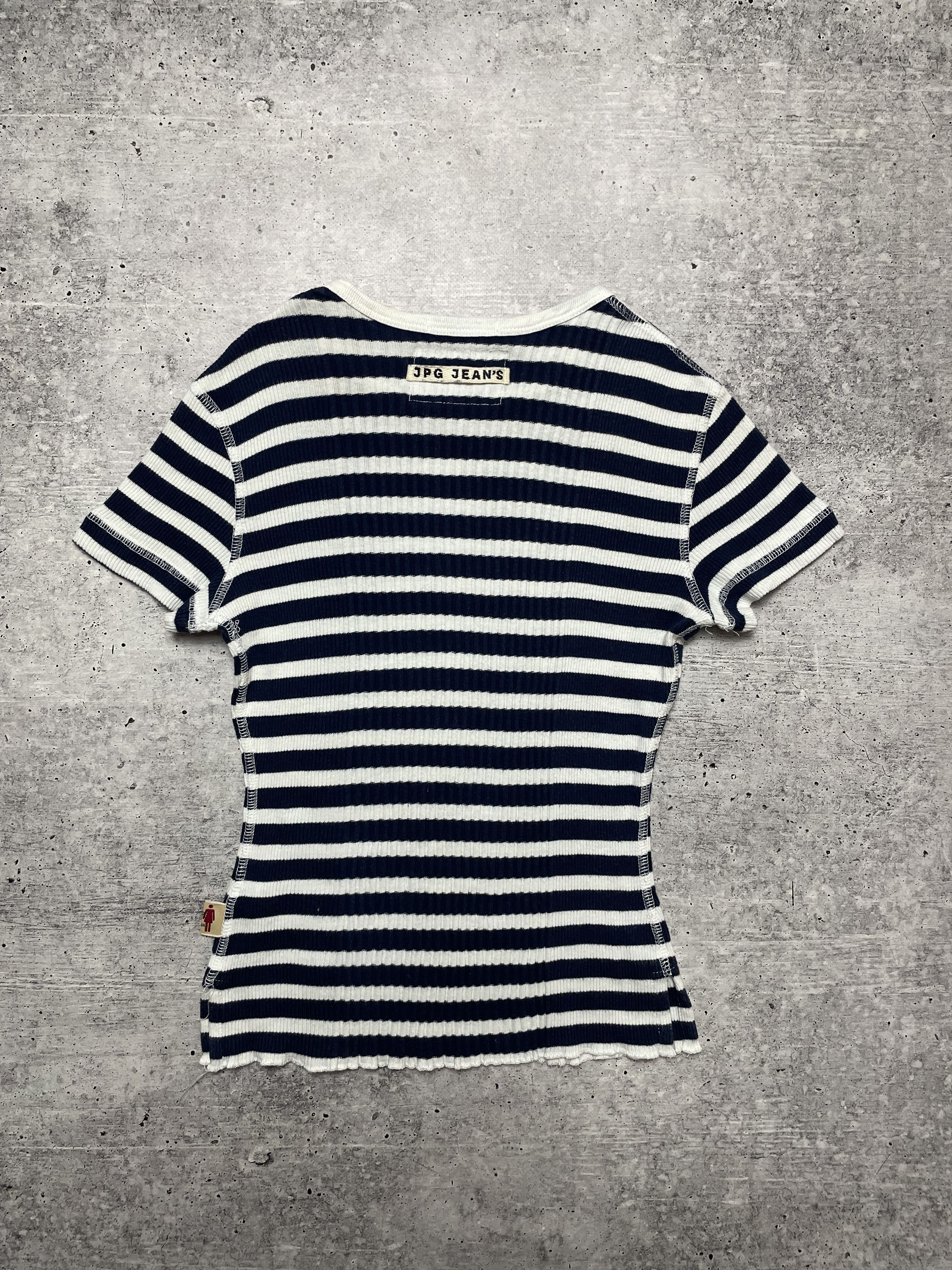Jean Paul Gaultier Archive JPG Jean Paul Gaultier Striped Nautical Top Size S / US 4 / IT 40 - 11 Thumbnail