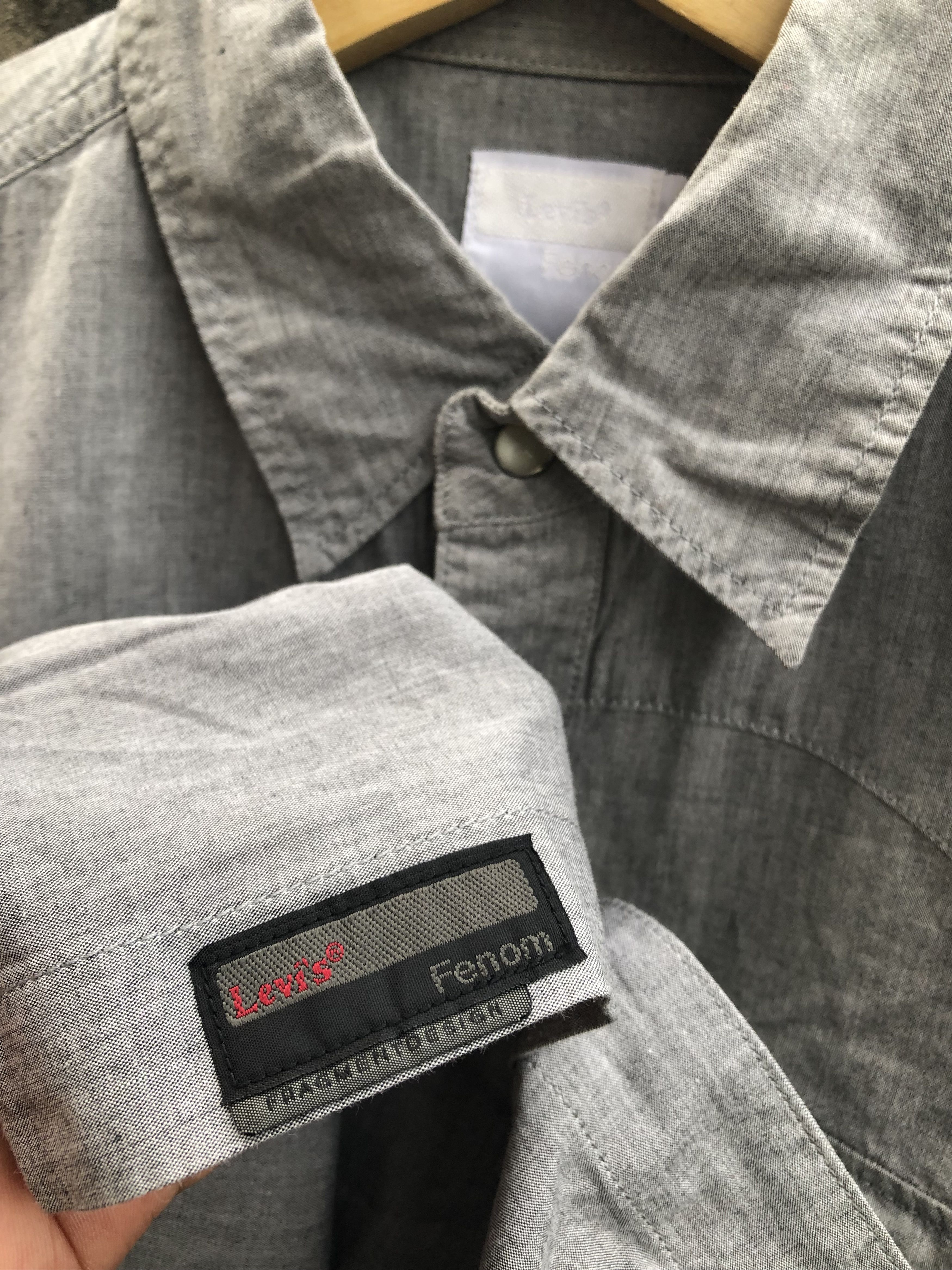 Fragment Design × Levi's Vintage Levis X Fenom Fragment Design Button Shirt Size US L / EU 52-54 / 3 - 6 Thumbnail