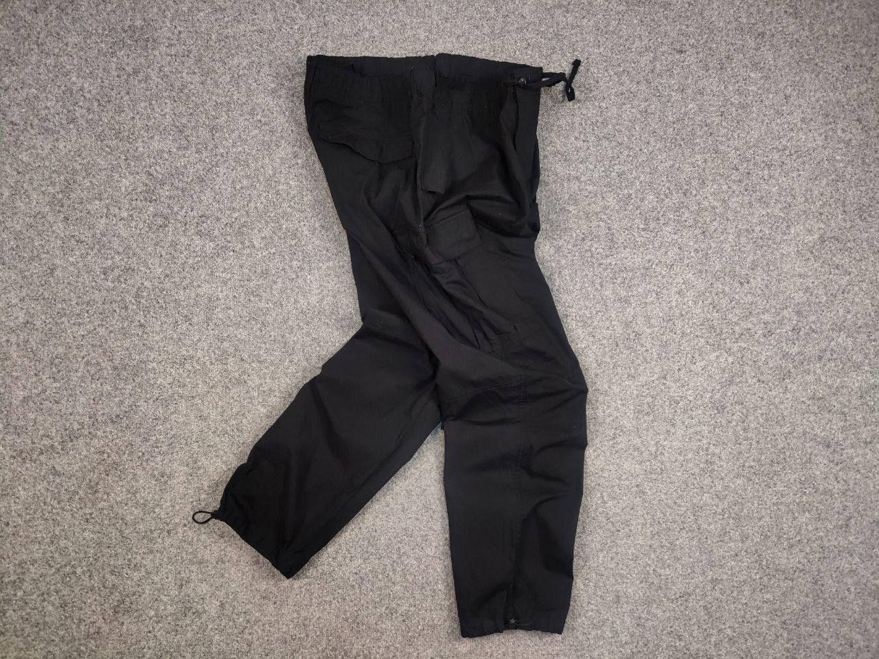 Japanese Brand Perfect black Ripstop Cargo Pants Regular Fit Vintage Style Size US 36 / EU 52 - 10 Thumbnail