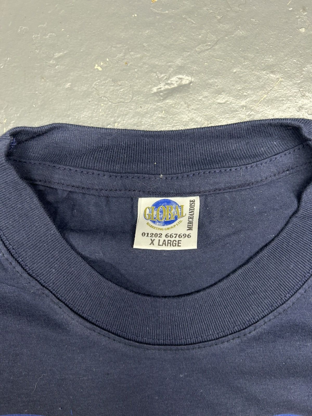 Band Tees × Vintage Crazy Vintage Buddy Holly Navy Band Tee Shirt Strand Theatre Size US L / EU 52-54 / 3 - 3 Thumbnail