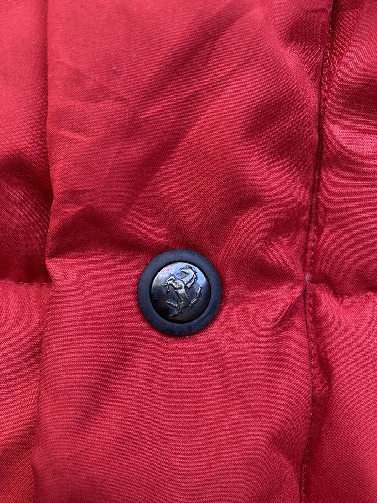 Ferrari Vintage Ferrari SF Puffer Vest Button logo nice Design Size US S / EU 44-46 / 1 - 15 Thumbnail