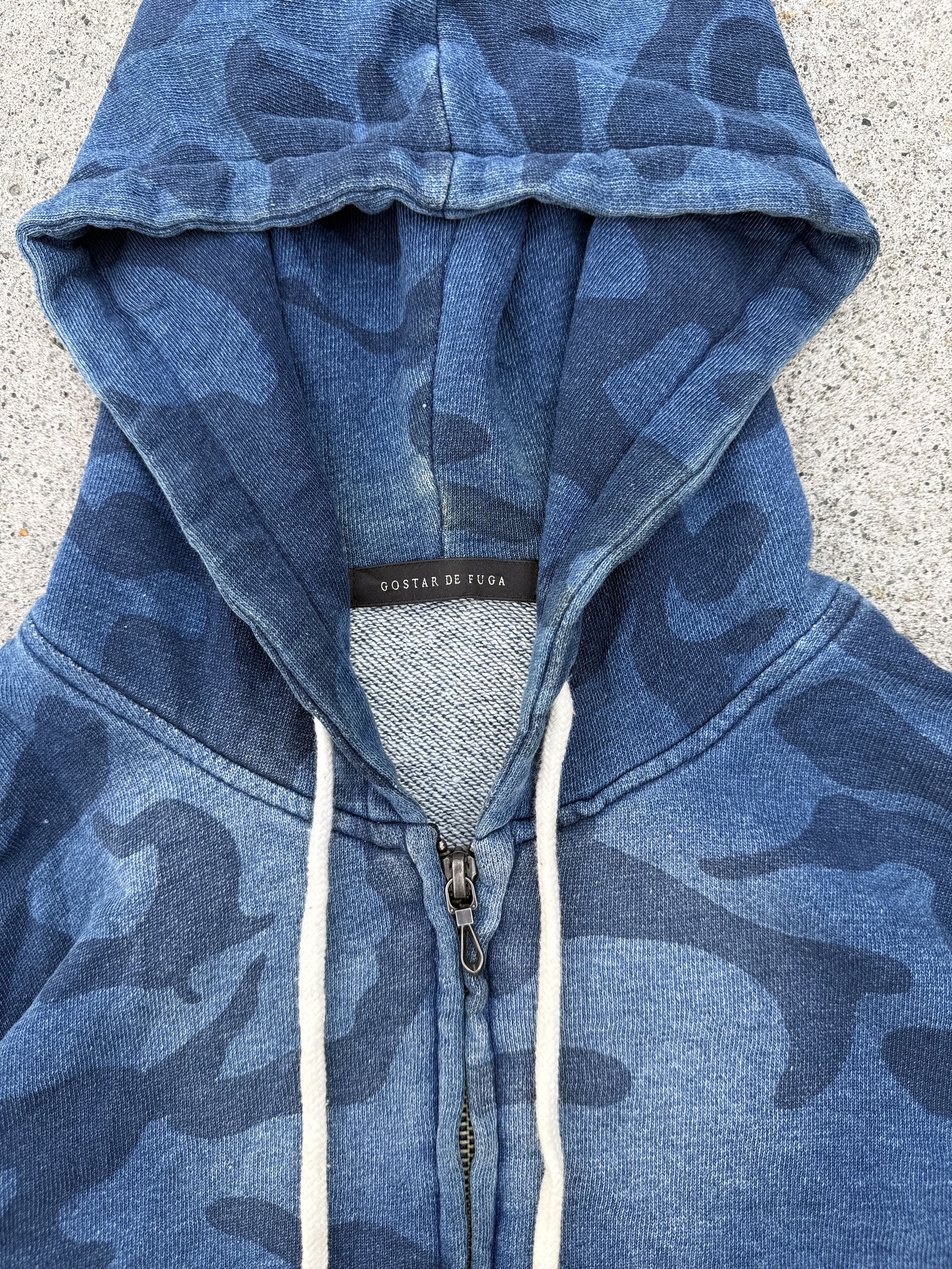 GOSTAR DE FUGA GOSTAR DE FUGA - Camo Zip Hoodie Size US S / EU 44-46 / 1 - 2 Thumbnail