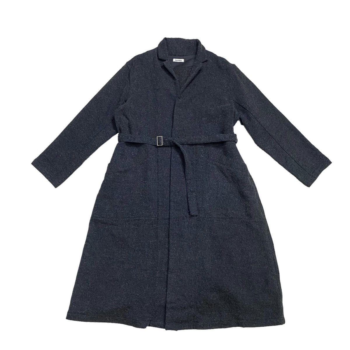Issey Miyake × Japanese Brand ISSEY MIYAKE PLANTATION WOOL TRENCHCOAT Size US M / EU 48-50 / 2 - 5 Thumbnail
