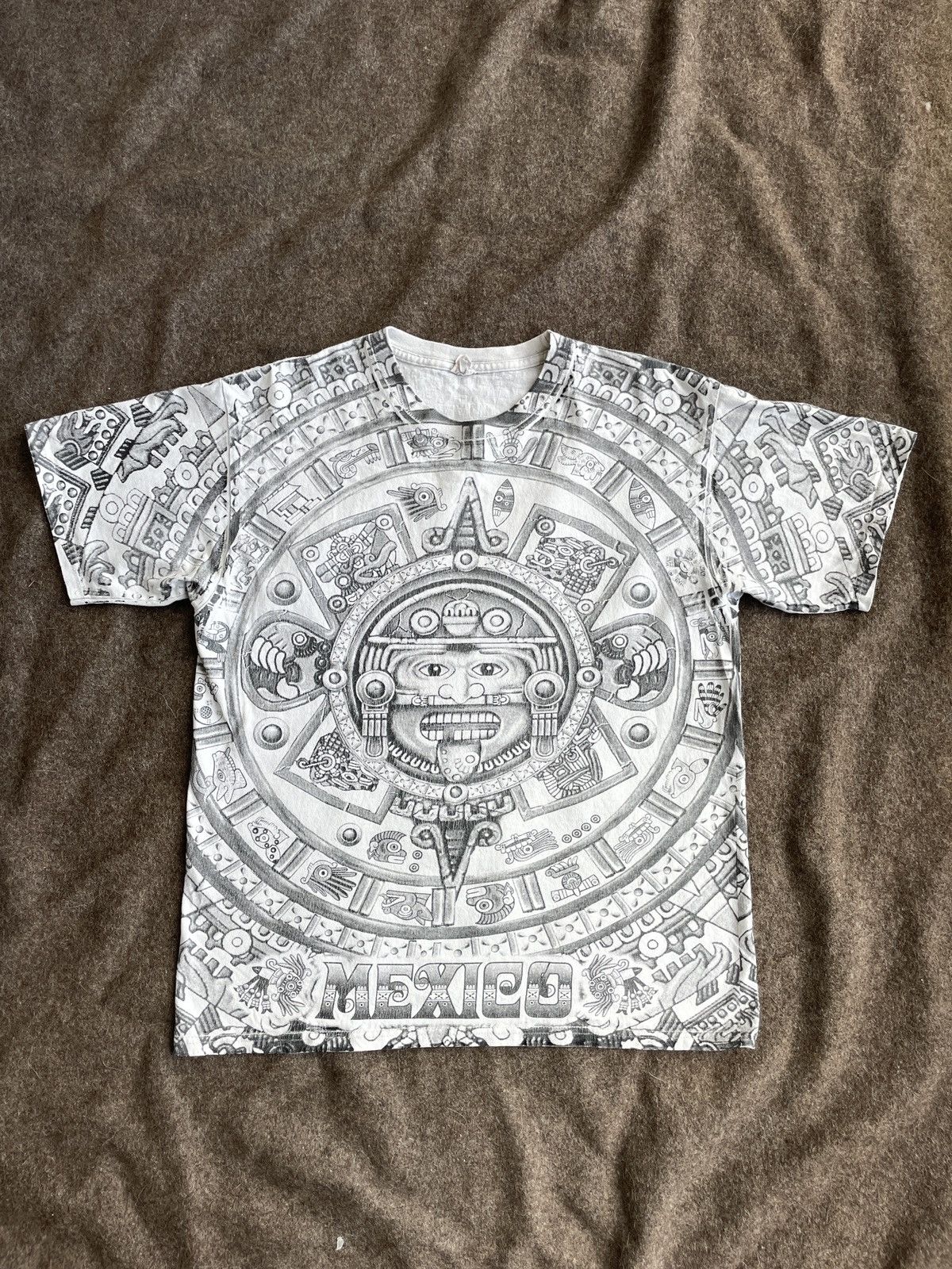 Other Mexico Native Aztec Full Printed T-Shirt Size US M / EU 48-50 / 2 - 1 Thumbnail
