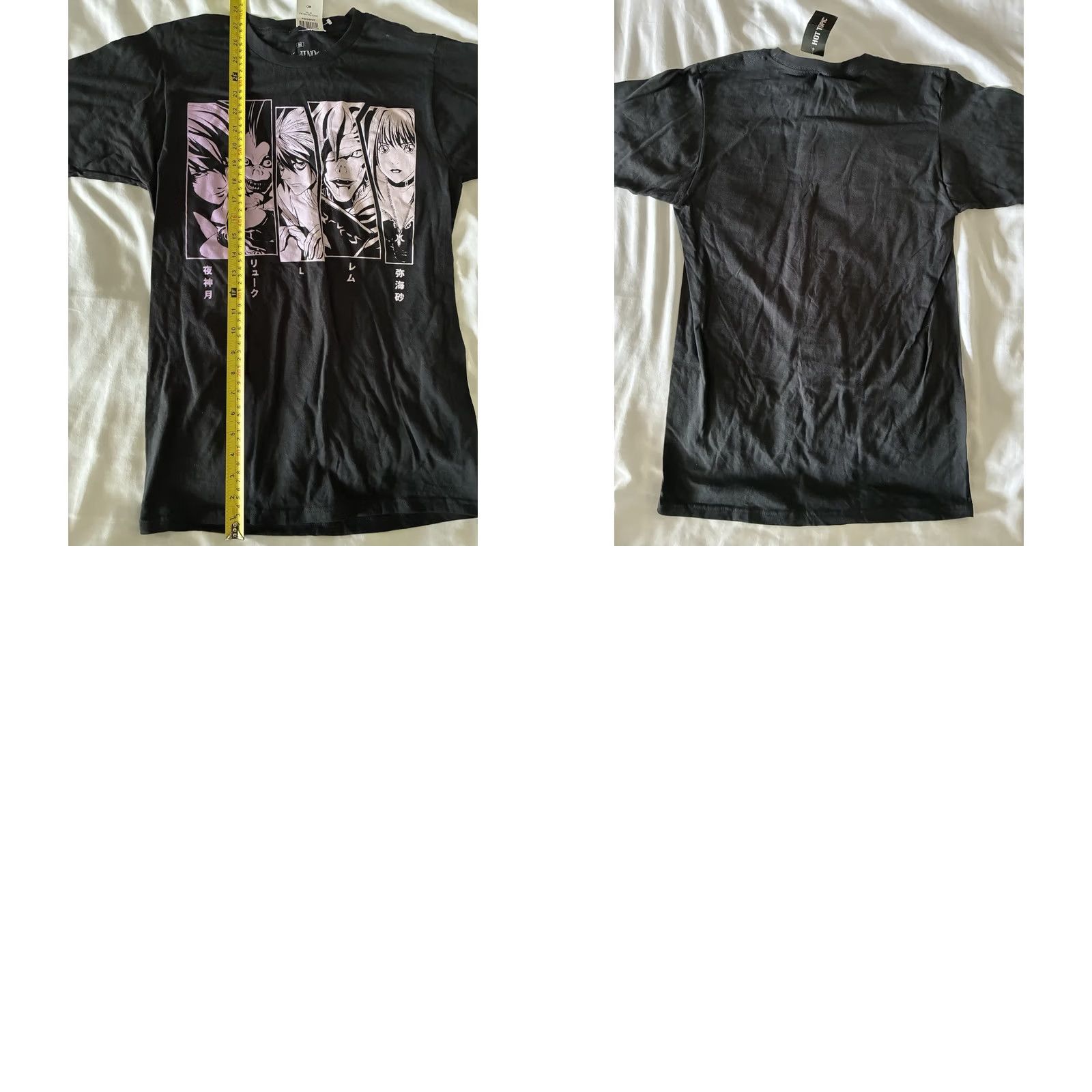Ripple Junction Ripple Junction Death Note T-Shirt Mens M Black Short Sleeve New with Tags Size US M / EU 48-50 / 2 - 8 Thumbnail