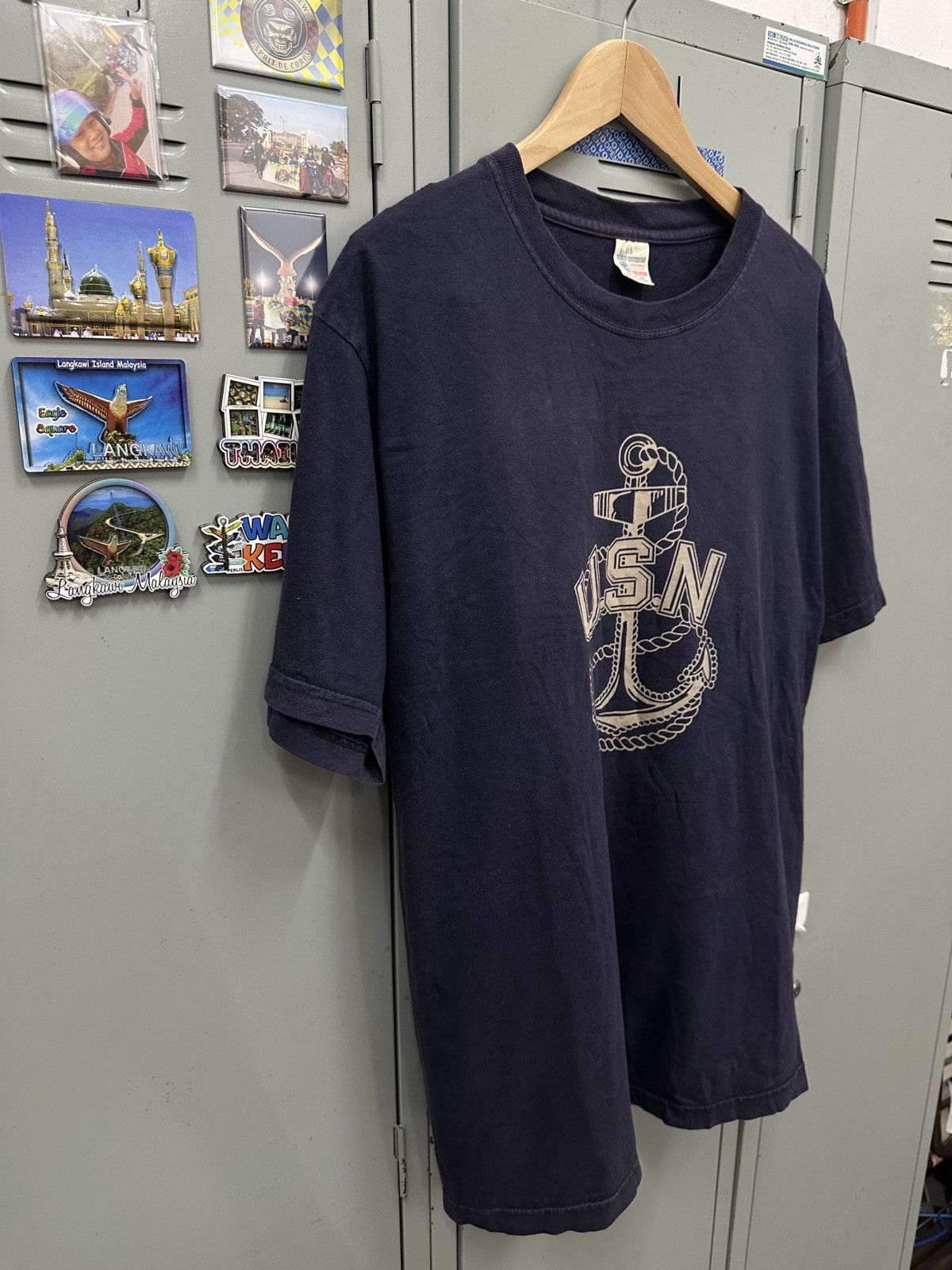 Buzz Rickson's Vintage Buzz Rickson’s USN Made in USA T-Shirt Size US L / EU 52-54 / 3 - 6 Thumbnail
