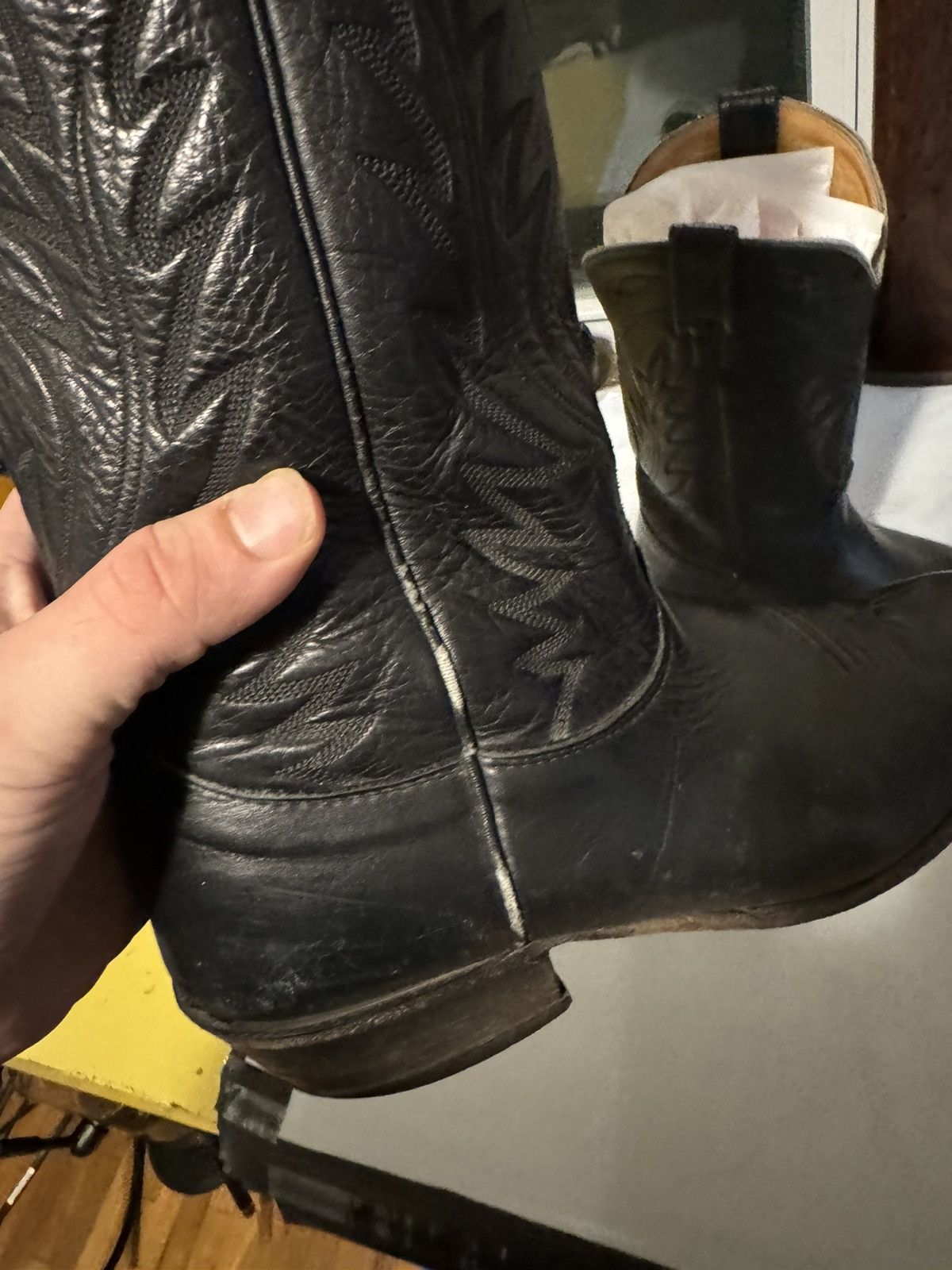 Nocona × Vintage Vintage Nocona Cowboy Boots Sz 8.5 D Size US 8.5 / EU 41-42 - 4 Thumbnail