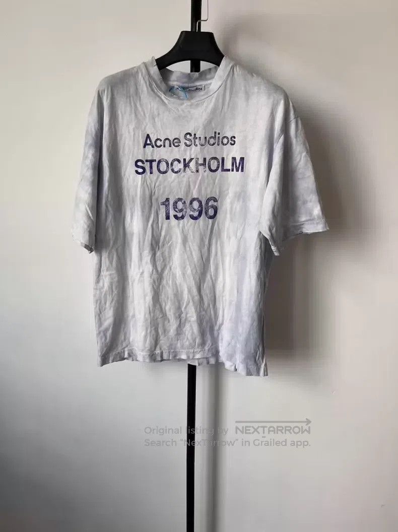 Acne Studios Acne Studios Logo letter number print crewneck short-sleev Size US XS / EU 42 / 0 - 1 Thumbnail