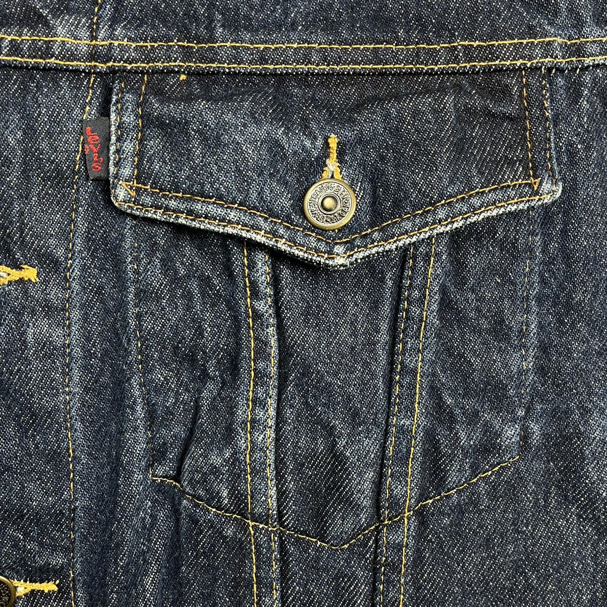 Levi's Vintage Clothing Vintage levis indigo trucker denim jacket Size US L / EU 52-54 / 3 - 4 Thumbnail