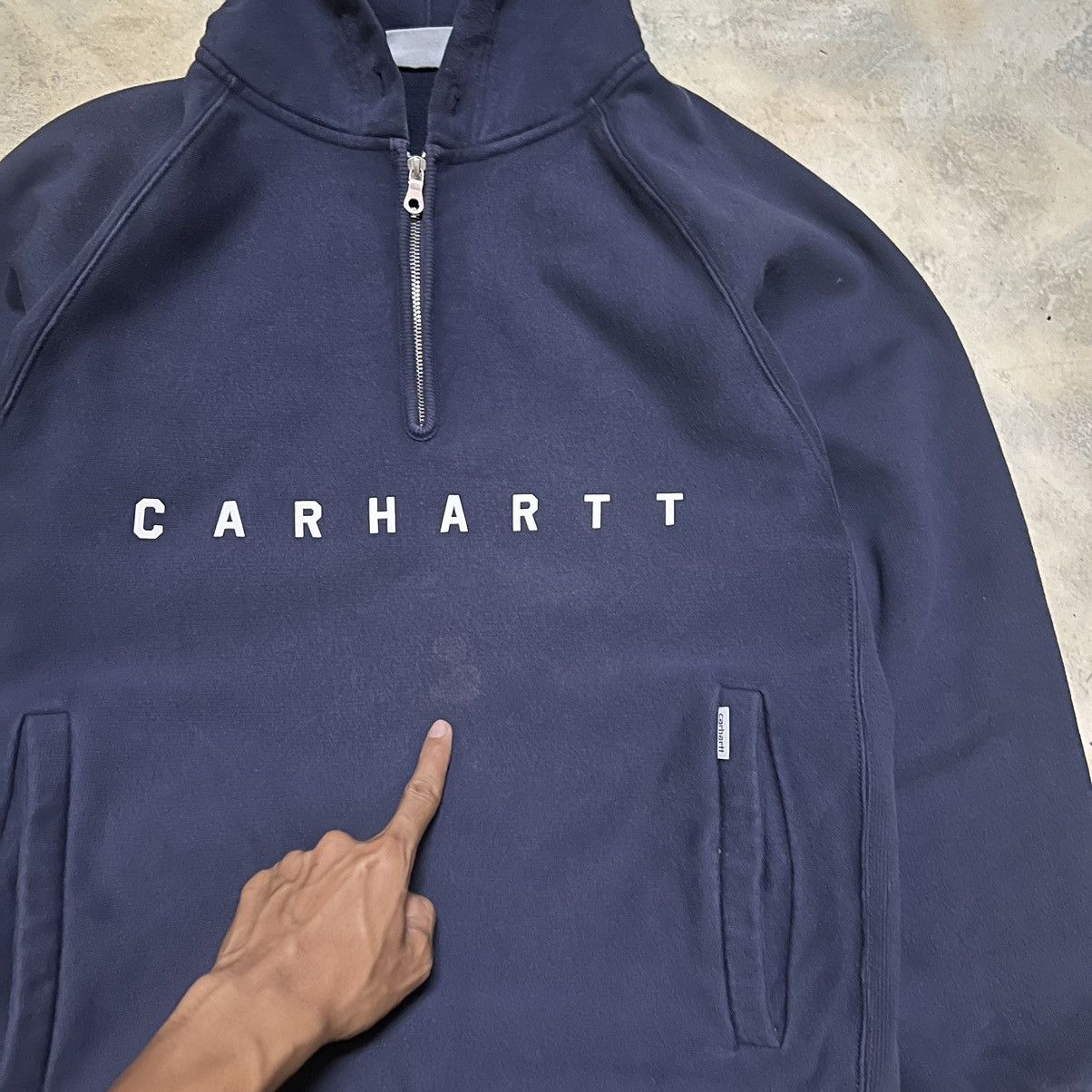 Carhartt Carhartt WIP Work In Progress Big Logo Hoodie Size US M / EU 48-50 / 2 - 7 Thumbnail