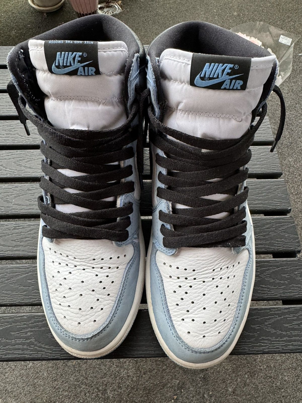 Jordan Brand × Nike Air jordan 1, UNC Size US 8.5 / EU 41-42 - 2 Thumbnail