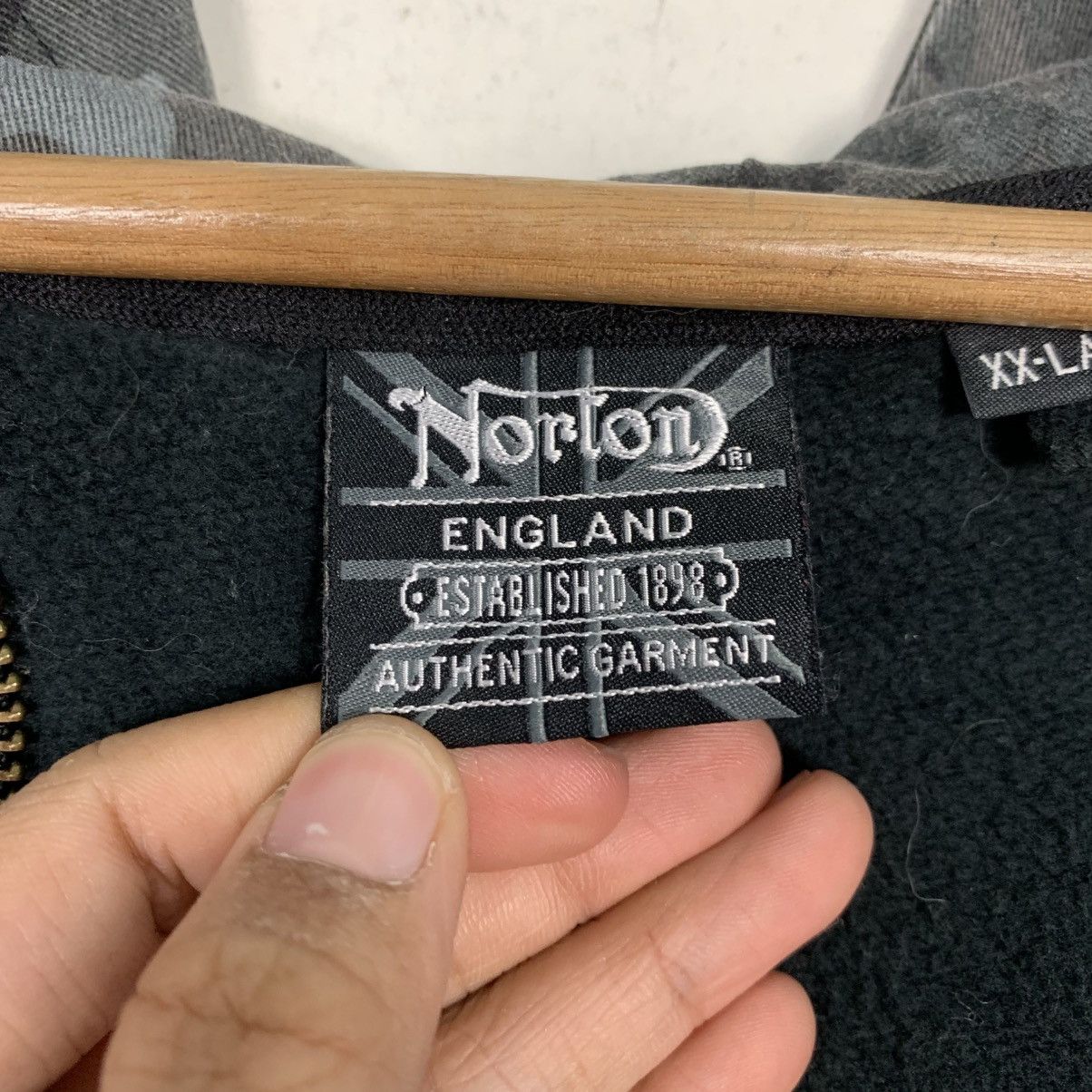 Norton Norton England Zipper Hoodie Size US XXL / EU 58 / 5 - 18 Thumbnail