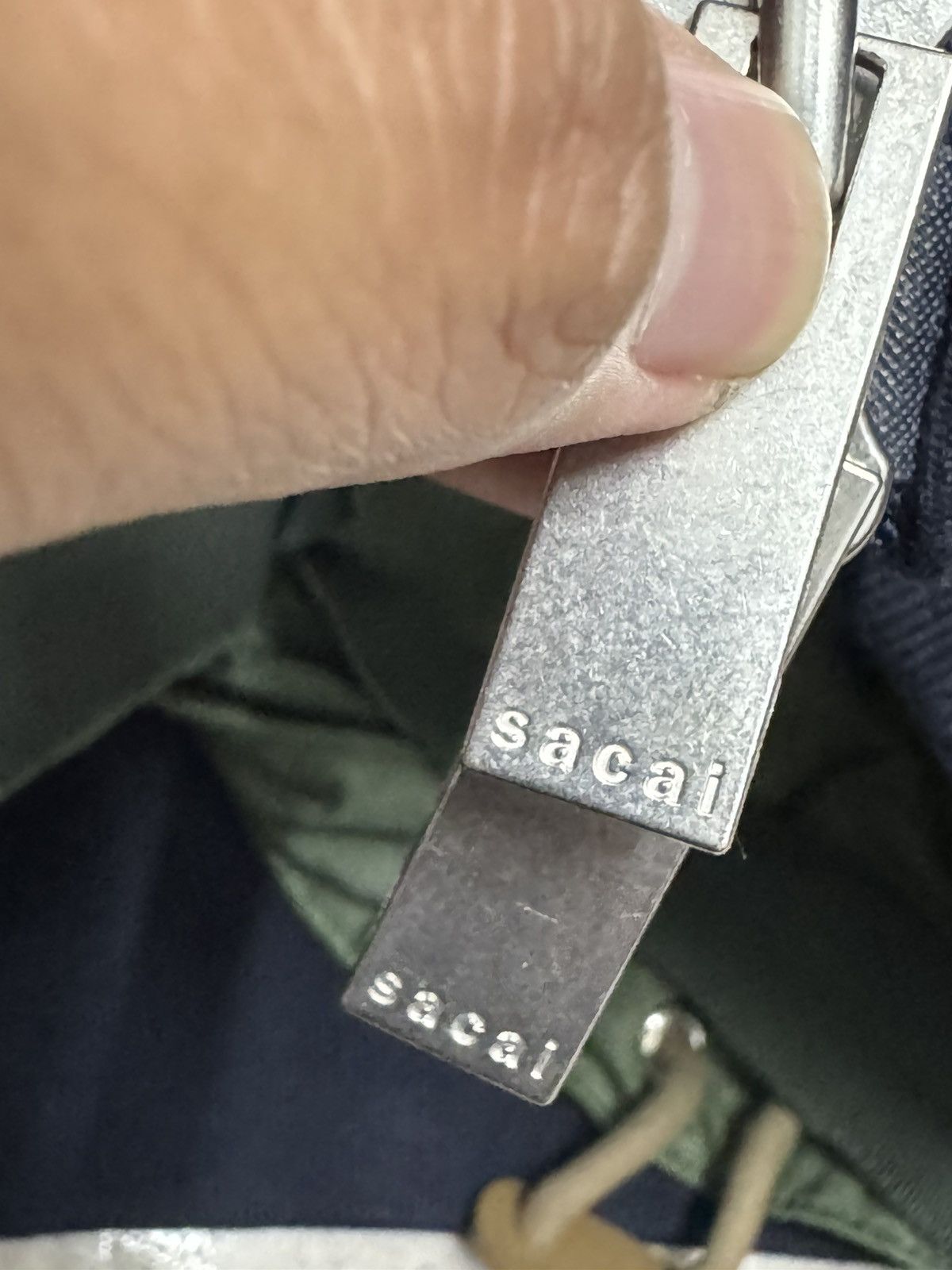 Sacai SACAI SCW-060 SPONGE SWEAT X MA-1 ZIPPER HOODIE Size US S / EU 44-46 / 1 - 8 Thumbnail