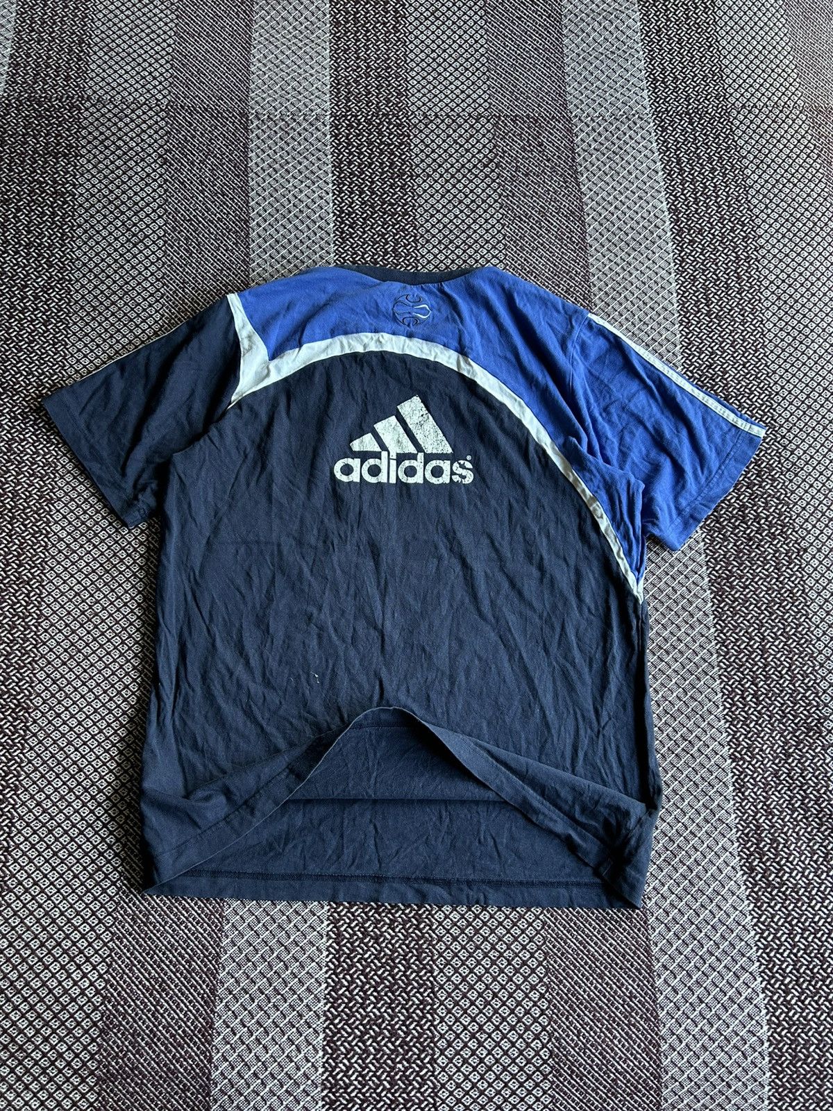 Adidas × Vintage Vintage Adidas x Chelsea 2007-2008 Training T-shirt Size L Size US L / EU 52-54 / 3 - 7 Thumbnail