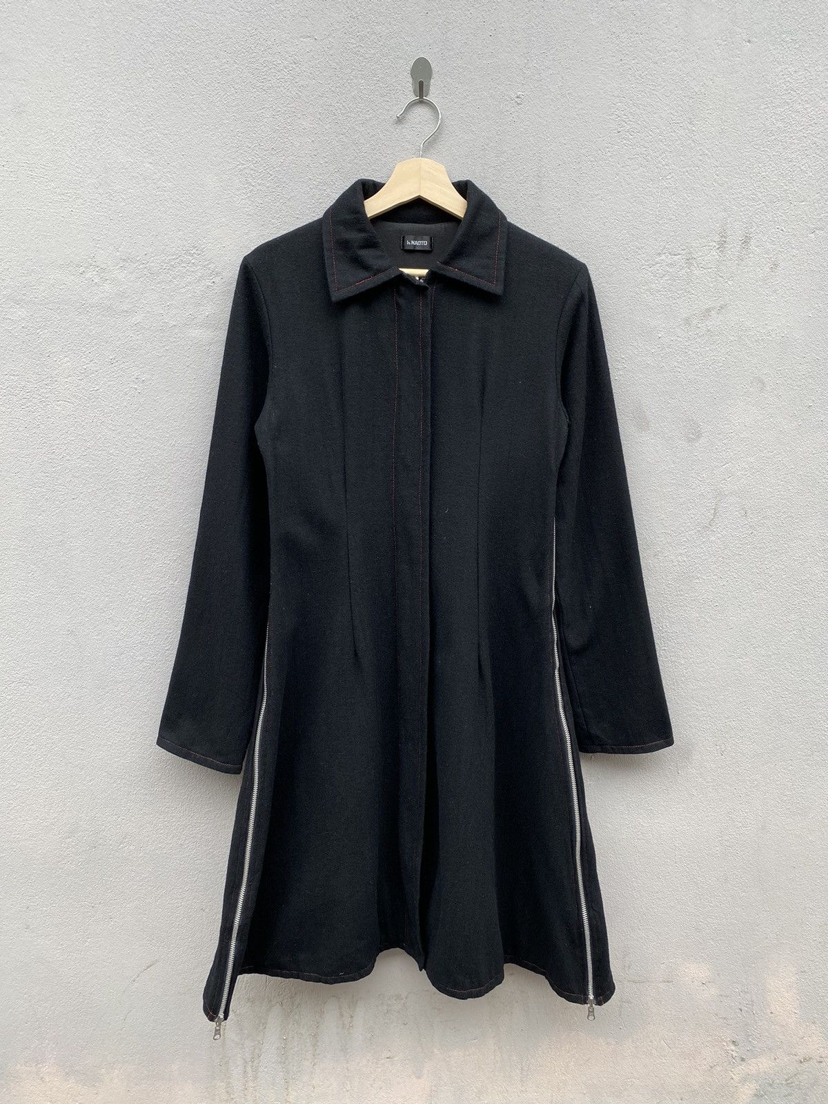 If Six Was Nine × Japanese Brand × Seditionaries H. NAOTO Anarchism Contra Stitch Gothic/Punk Long Zipped Size M / US 6-8 / IT 42-44 - 3 Thumbnail