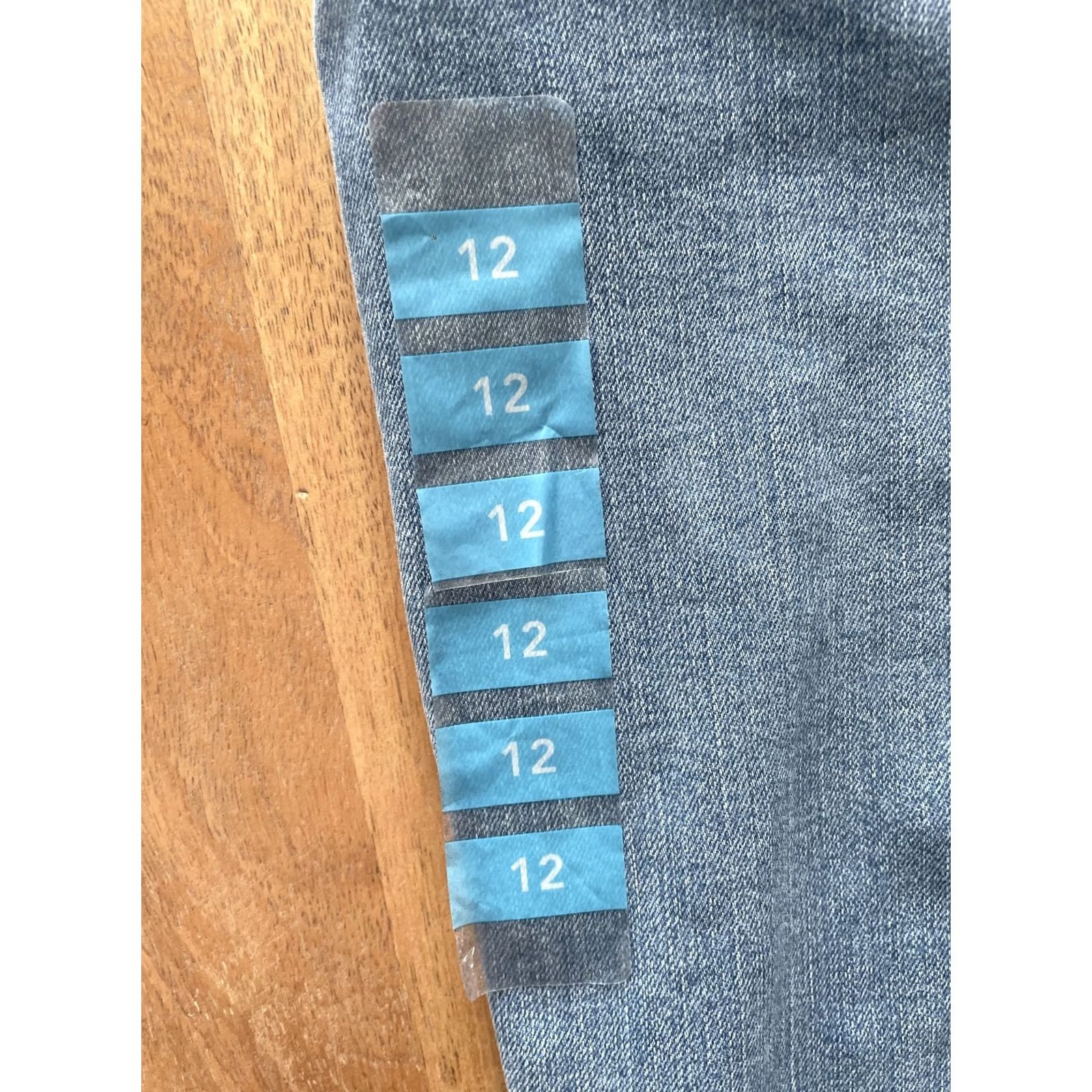 Gloria Vanderbilt Gloria Vanderbilt Jeans Flare High Rise Blue Denim Trouser Size 12 33x33 Hippie Boho Size 34" / US 12 / IT 48 - 6 Thumbnail