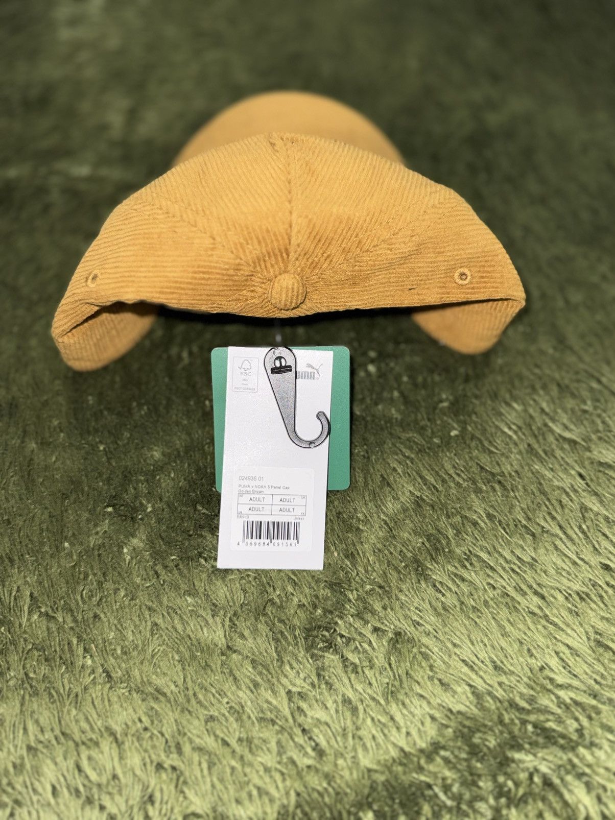 Noah × Puma Puma x NOAH Embroidered Logo Cap Golden Brown Size ONE SIZE - 7 Thumbnail