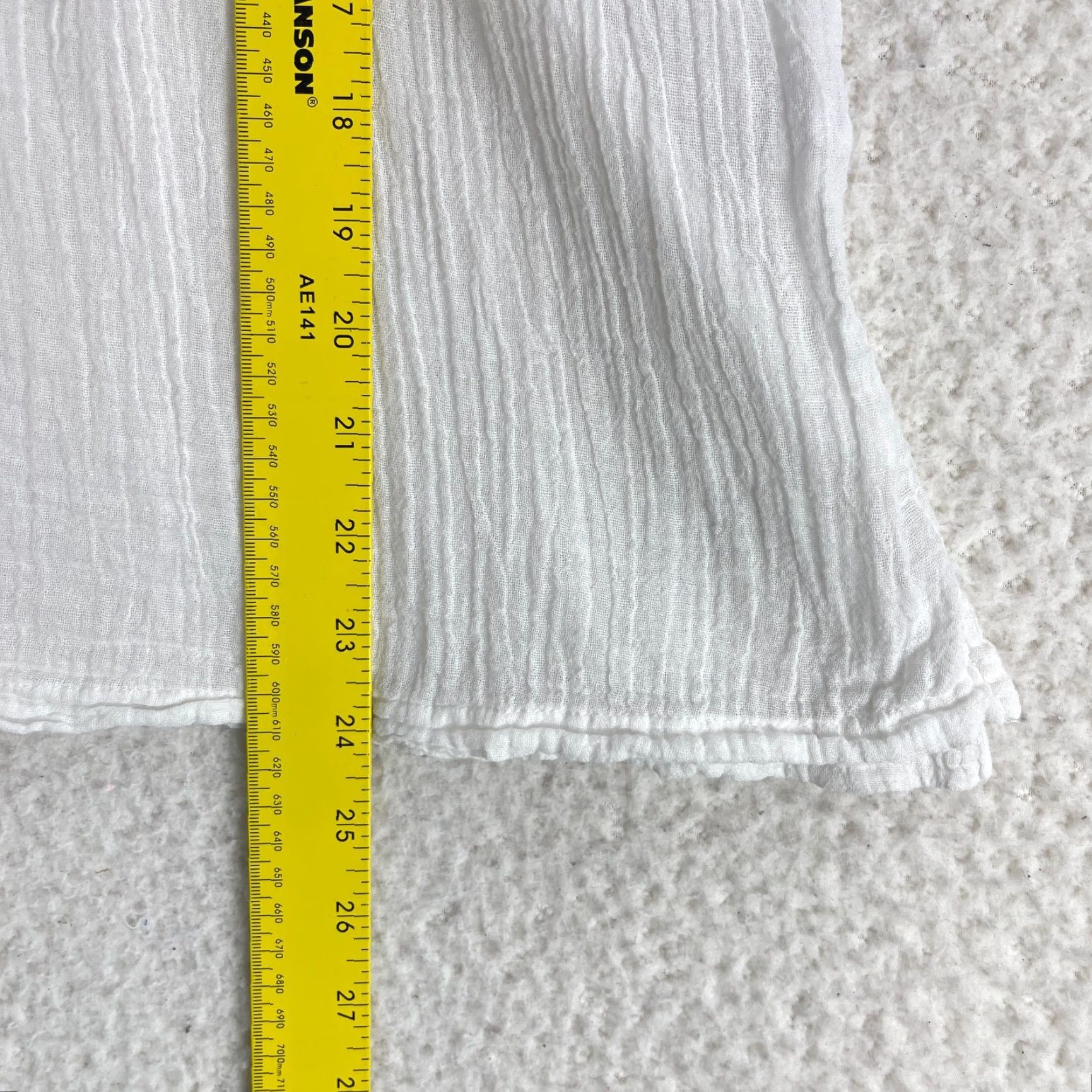 Vintage Ben and Lucia Shirt Womens Medium White 100% Cotton Pullover 3/4 Sleeve USA Made Size M / US 6-8 / IT 42-44 - 6 Thumbnail