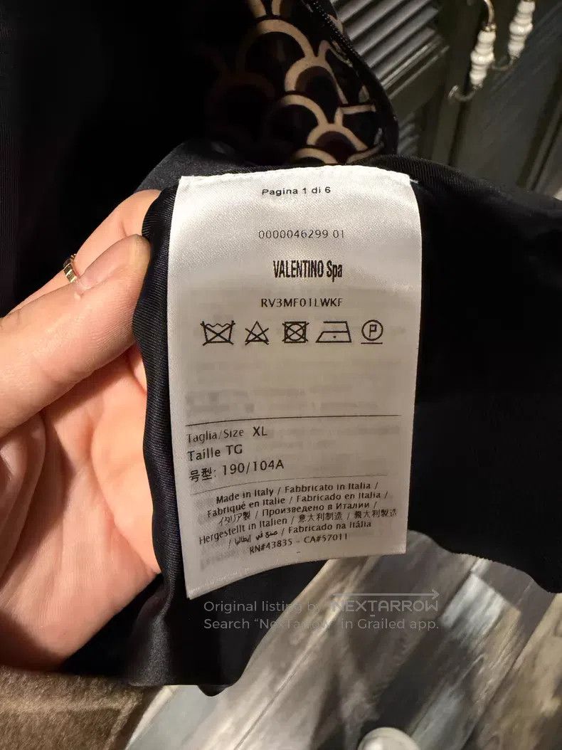 Valentino Valentino Men's casual clothing Size US XL / EU 56 / 4 - 4 Thumbnail