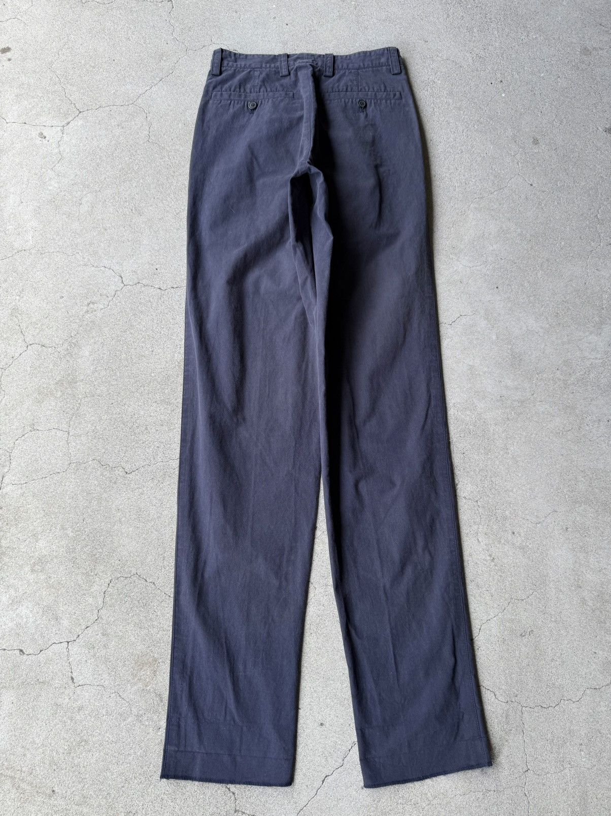 Issey Miyake 90's ISSEY MIYAKE Archive Dark Navy Trousers Size US 28 / EU 44 - 2 Thumbnail