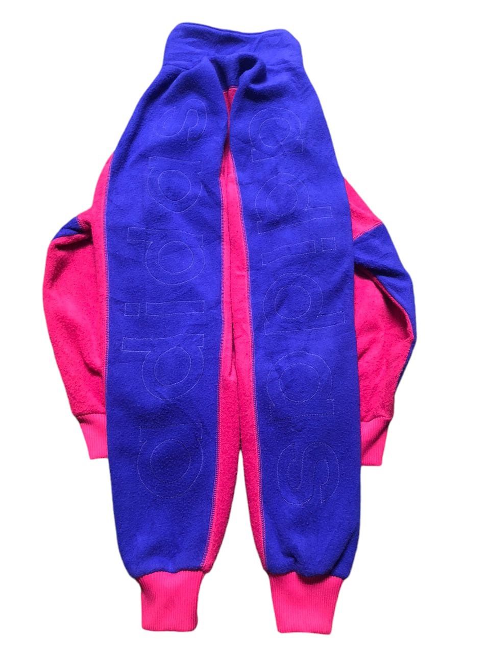 Adidas × Descente × Vintage Vintage 90s Adidas Fleece Sweater Half Zipper Center Logo Size US M / EU 48-50 / 2 - 5 Thumbnail