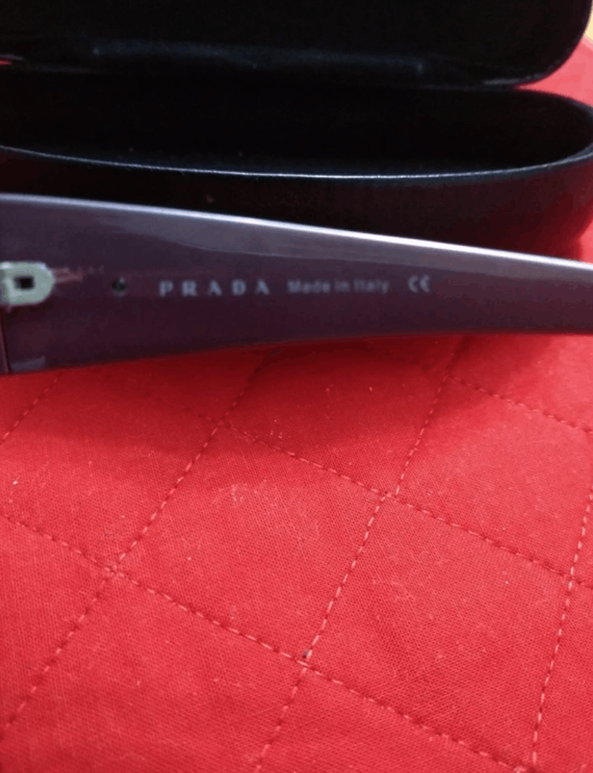 Prada PRADA Sunglasses Titanium SPR Sport Star Wrap Shield Mask Size ONE SIZE - 4 Thumbnail