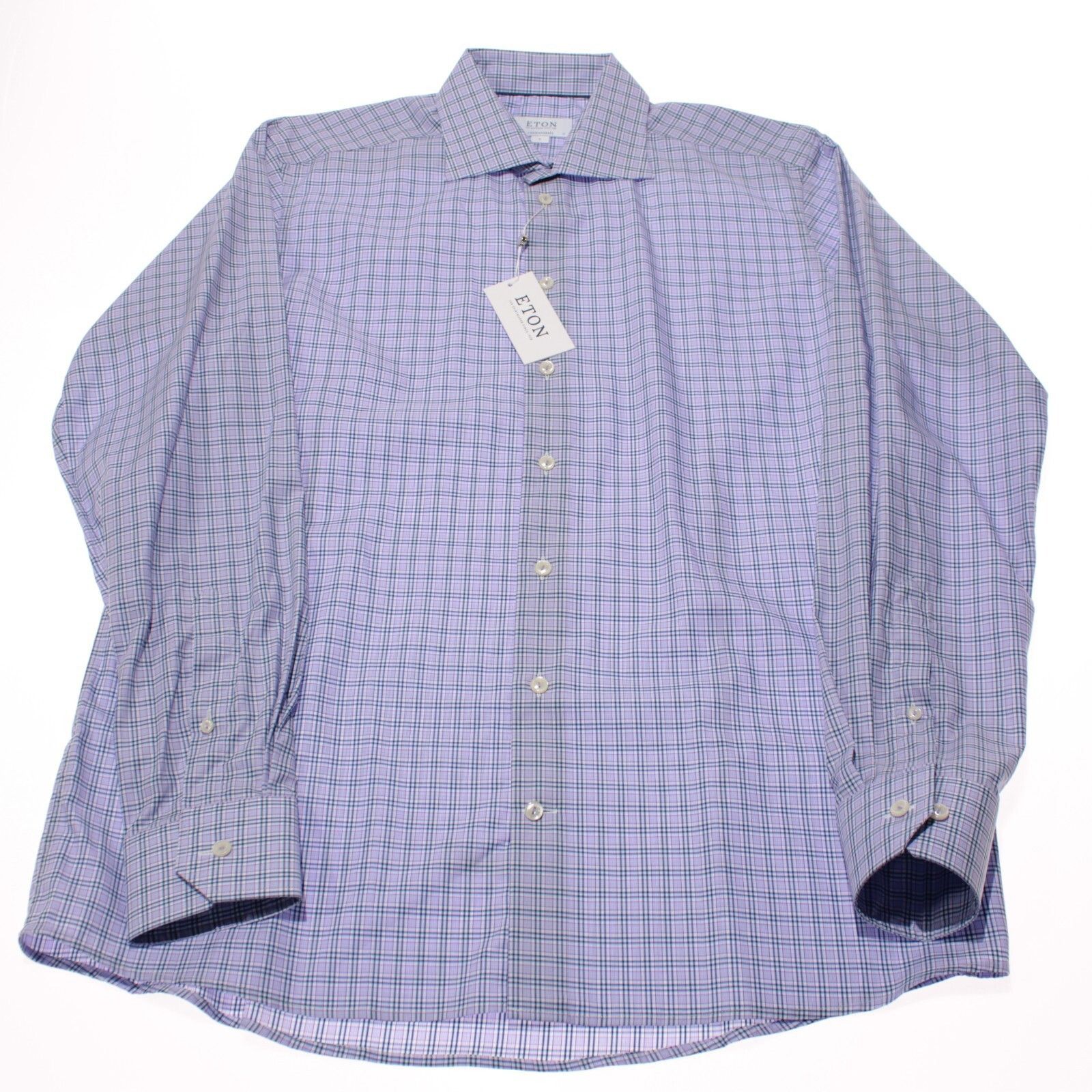 Eton Eton New with tags Shirt Size XL US In Purple Size US XL / EU 56 / 4 - 6 Thumbnail