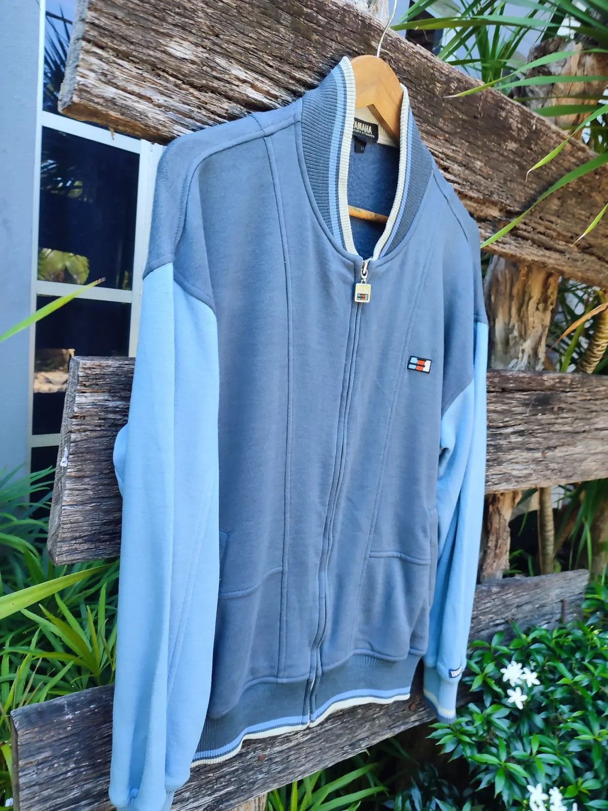 Yamaha Vintage Yamaha Sportswear Zip-Up Jacket – Japan LL Size Size US L / EU 52-54 / 3 - 3 Thumbnail