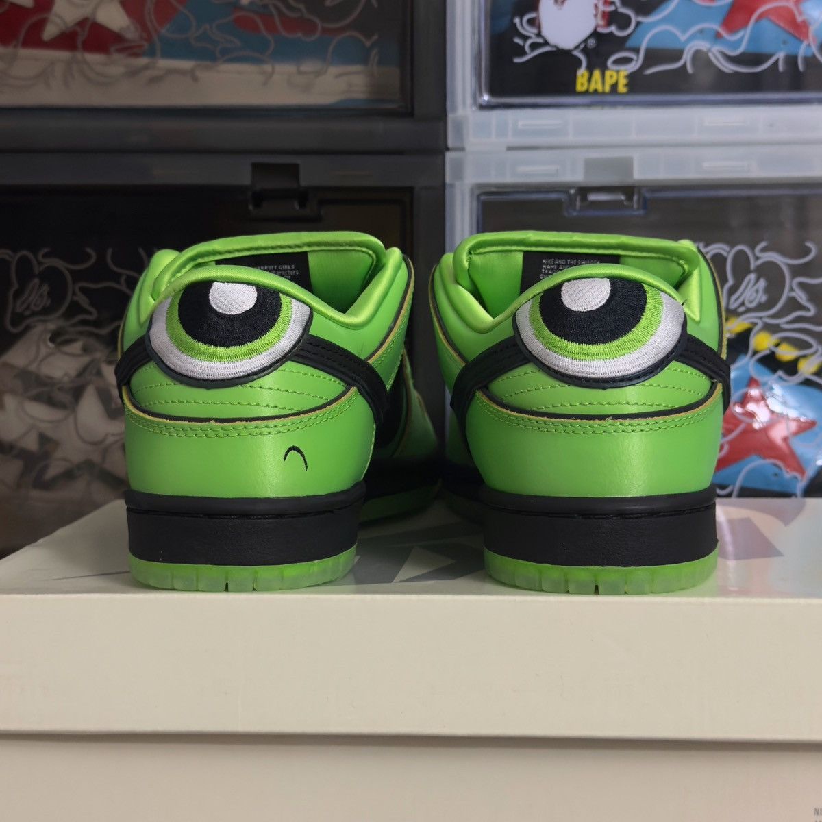 Nike SB Nike SB Dunk Low The Powerpuff Girls Buttercup 2023 Size US 7.5 / EU 40-41 - 9 Thumbnail