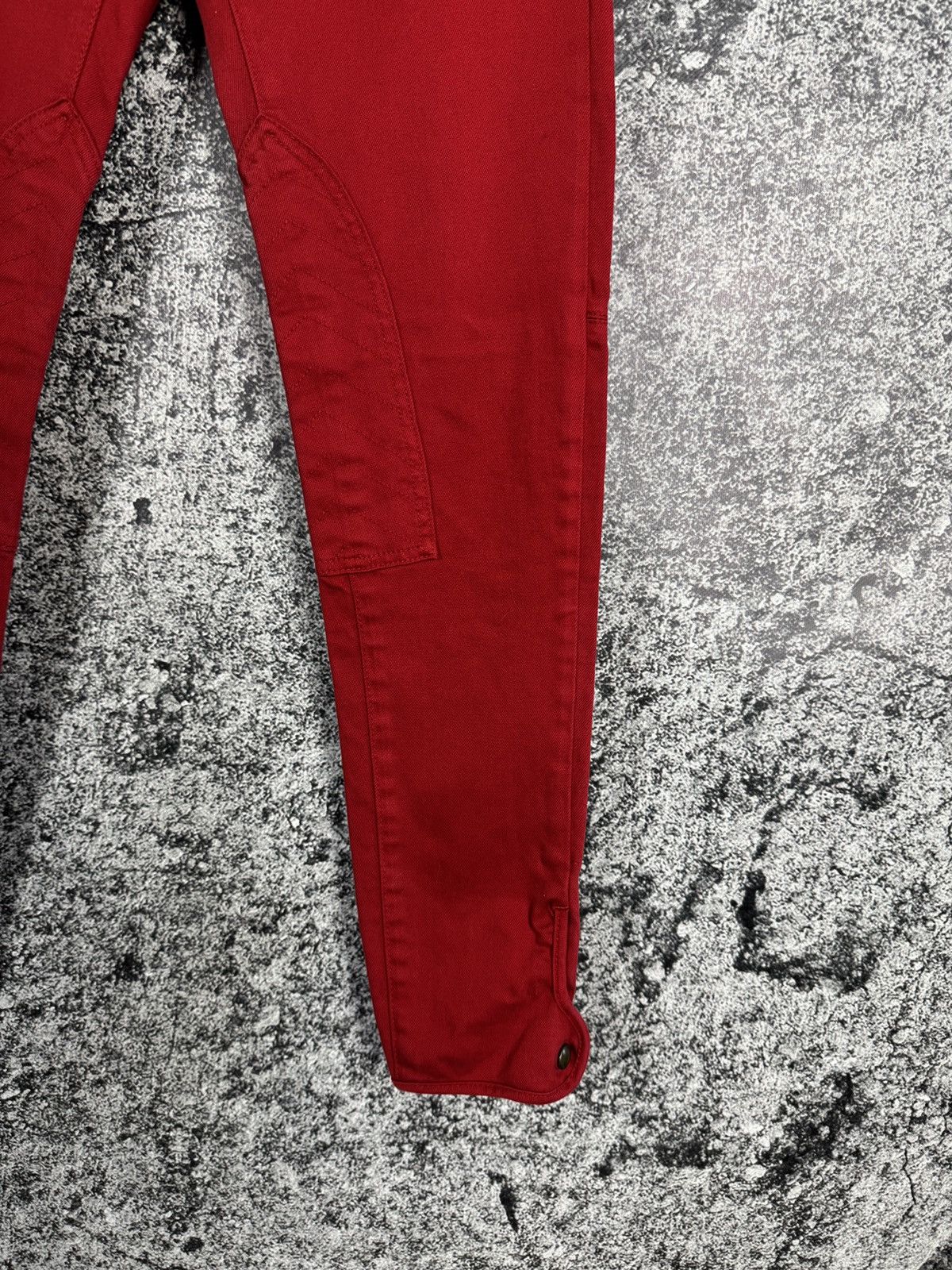 Polo Ralph Lauren × Ralph Lauren Polo Ralph Lauren Skinny Denim Red Pants Whitlyn Jod Size 28 Size 28" / US 6 / IT 42 - 5 Thumbnail