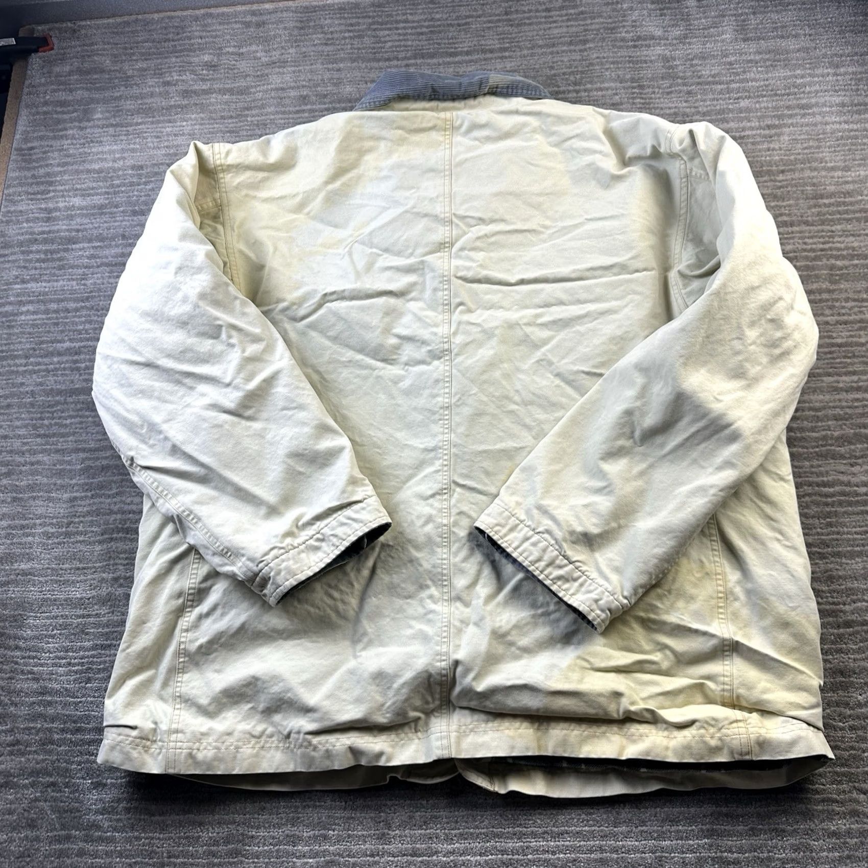 Polo Ralph Lauren VINTAGE Polo Ralph Lauren Jacket Mens 2XL XXL Tan Corduroy Collar Field Barn Chore Coat Size US L / EU 52-54 / 3 - 2 Thumbnail