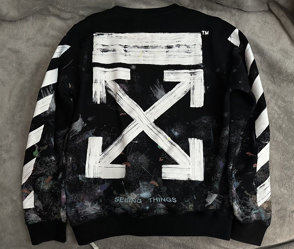 Off-White Off-White Seeing Things Sweatshirt Size US XS / EU 42 / 0 - 2 Thumbnail