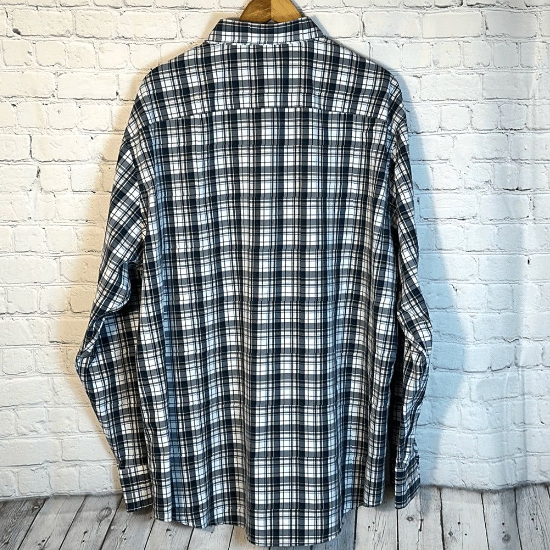 Peter Millar Peter Millar Summer Comfort Dorton Performance Poplin Sport Shirt MF22EW04SL 2XL Multicolor Mens Long Sleeve Button-Up Shirt Size US XXL / EU 58 / 5 - 5 Thumbnail