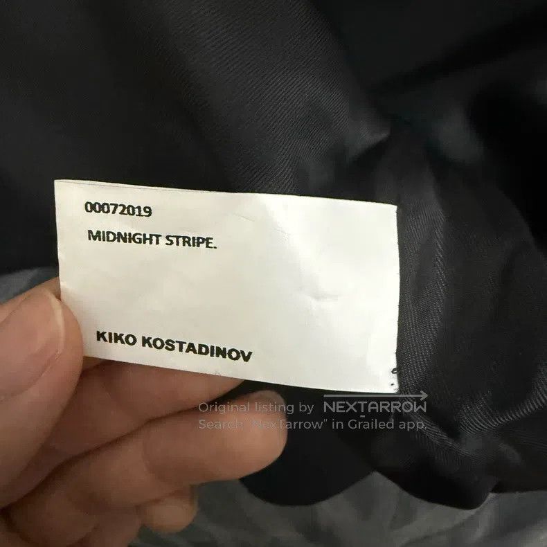 Kiko Kostadinov Kiko Kostadinov 19aw Cocoon silhouette jacket Size US M / EU 48-50 / 2 - 3 Thumbnail