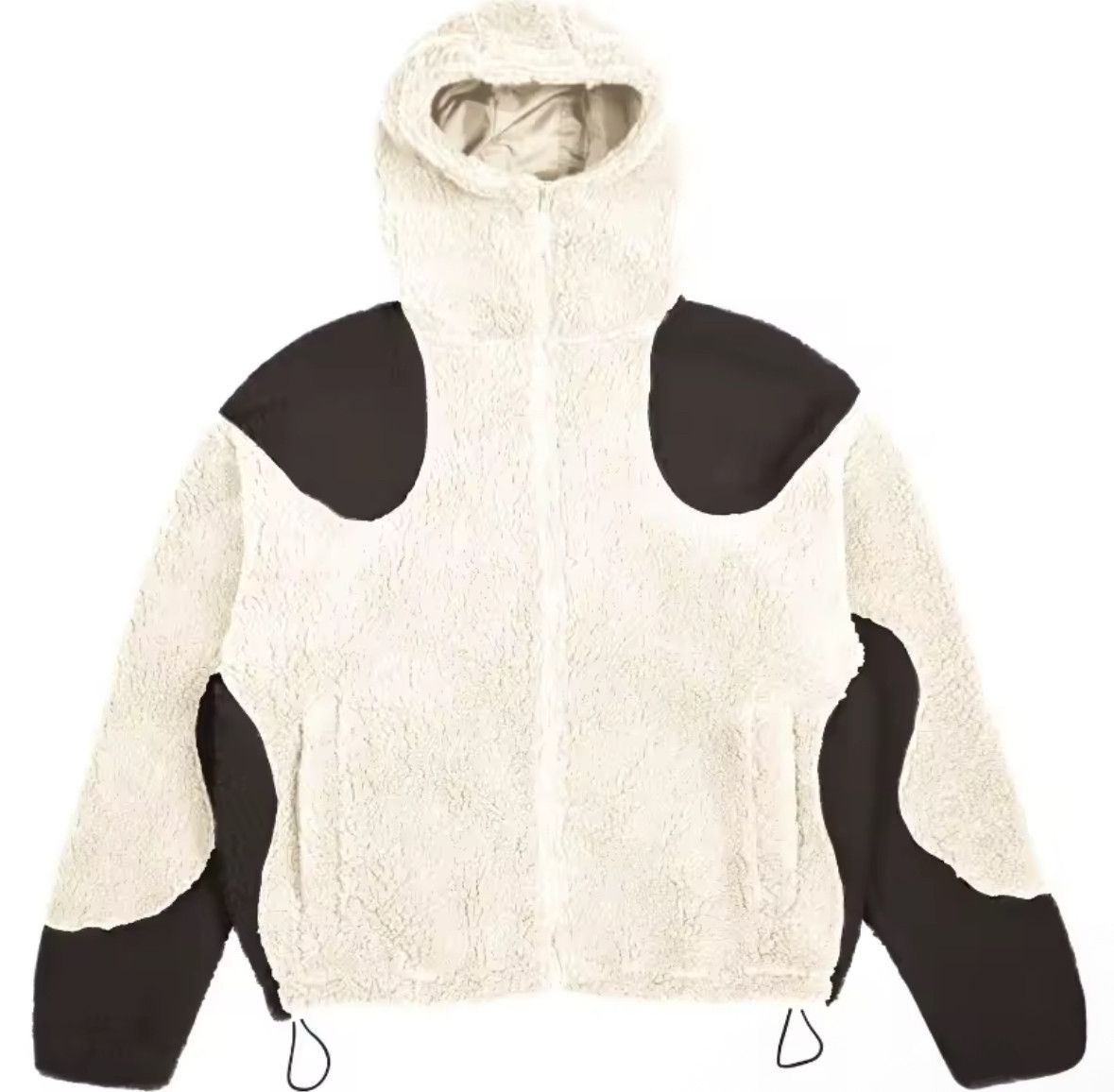 Other Y2K Fleece Jacket Streetwear Hiphop Zipper Hoodie Coat Size US XL / EU 56 / 4 - 2 Thumbnail