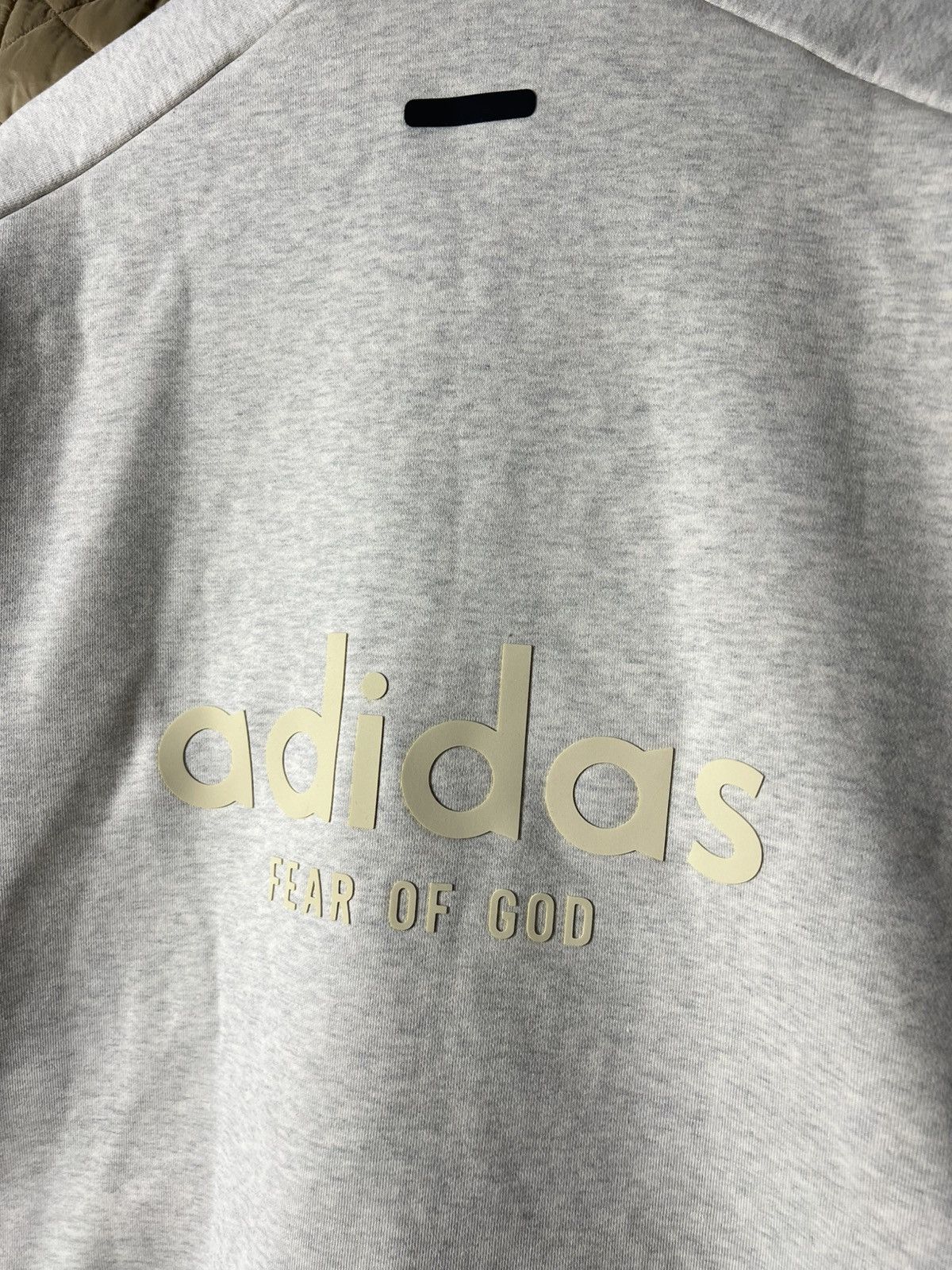 Adidas × Fear of God Adidas x Fear of God Athletics Track Jacket Oatmeal Full Zip Size US M / EU 48-50 / 2 - 11 Thumbnail