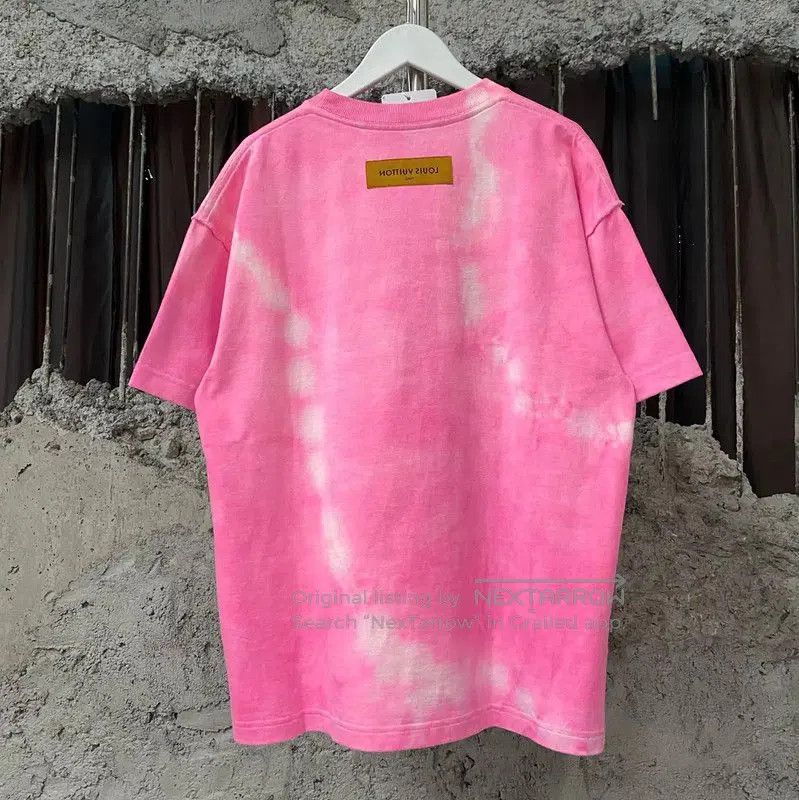 Louis Vuitton Louis Vuitton Pink Tie-Dye Short Sleeve T-Shirt . Size US XS / EU 42 / 0 - 1 Thumbnail