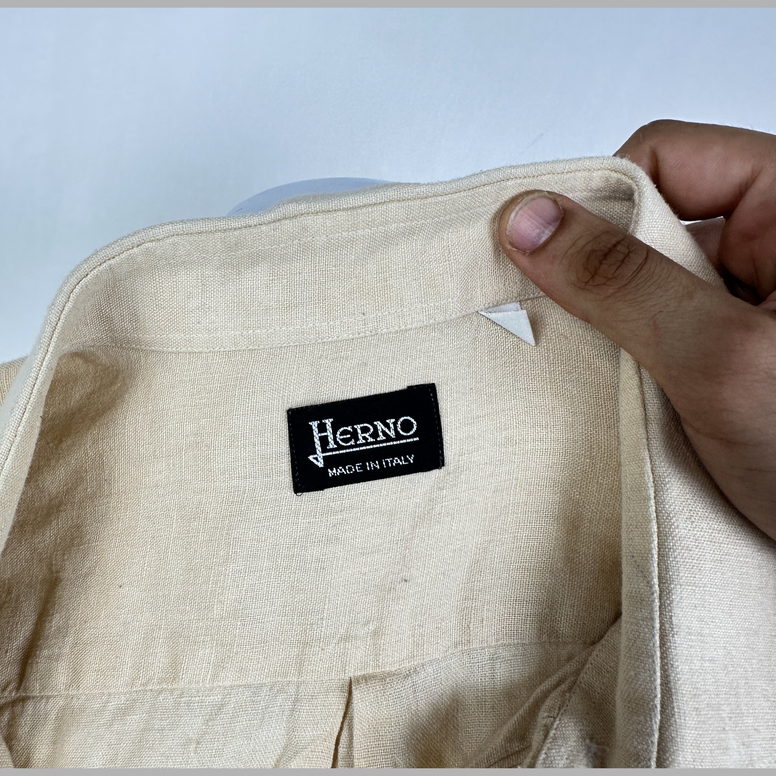 Herno Camicia Herno Lino – 42 Size US XS / EU 42 / 0 - 5 Thumbnail